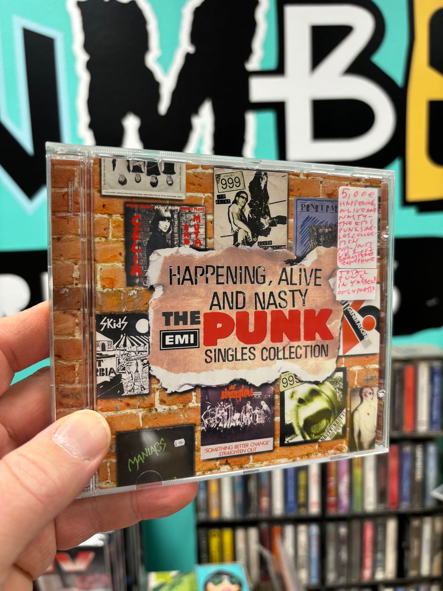 Happening, Alive And Nasty (The EMI Punk Singles Collection), CD, UK 2007