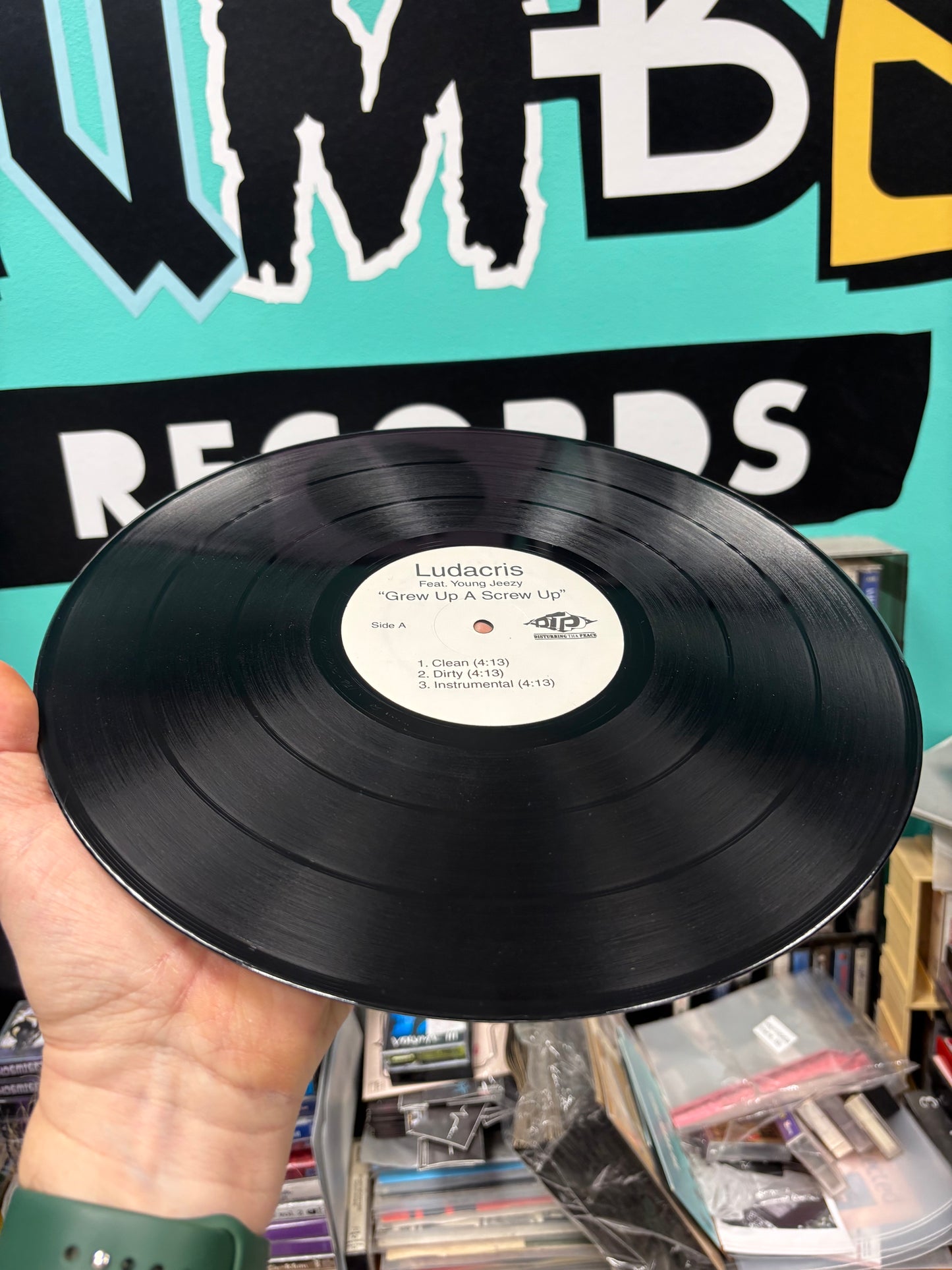 Ludacris: Grew Up A Screw Up, 12inch, Only vinyl pressing, Disturbing Tha Peace, US 2006