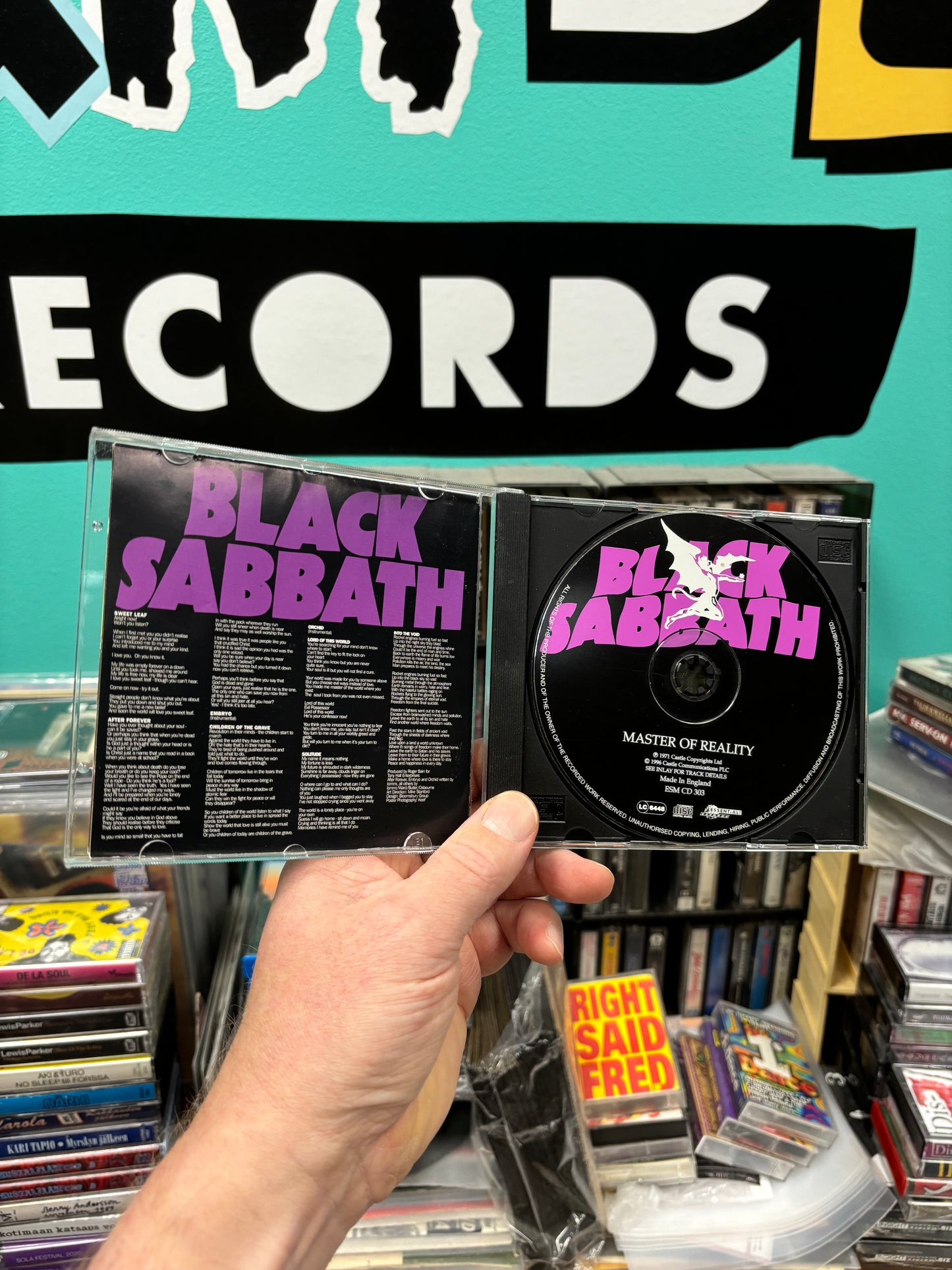 Black Sabbath: Master Of Reality, CD, reissue, remastered, Essential! Records, UK 1996