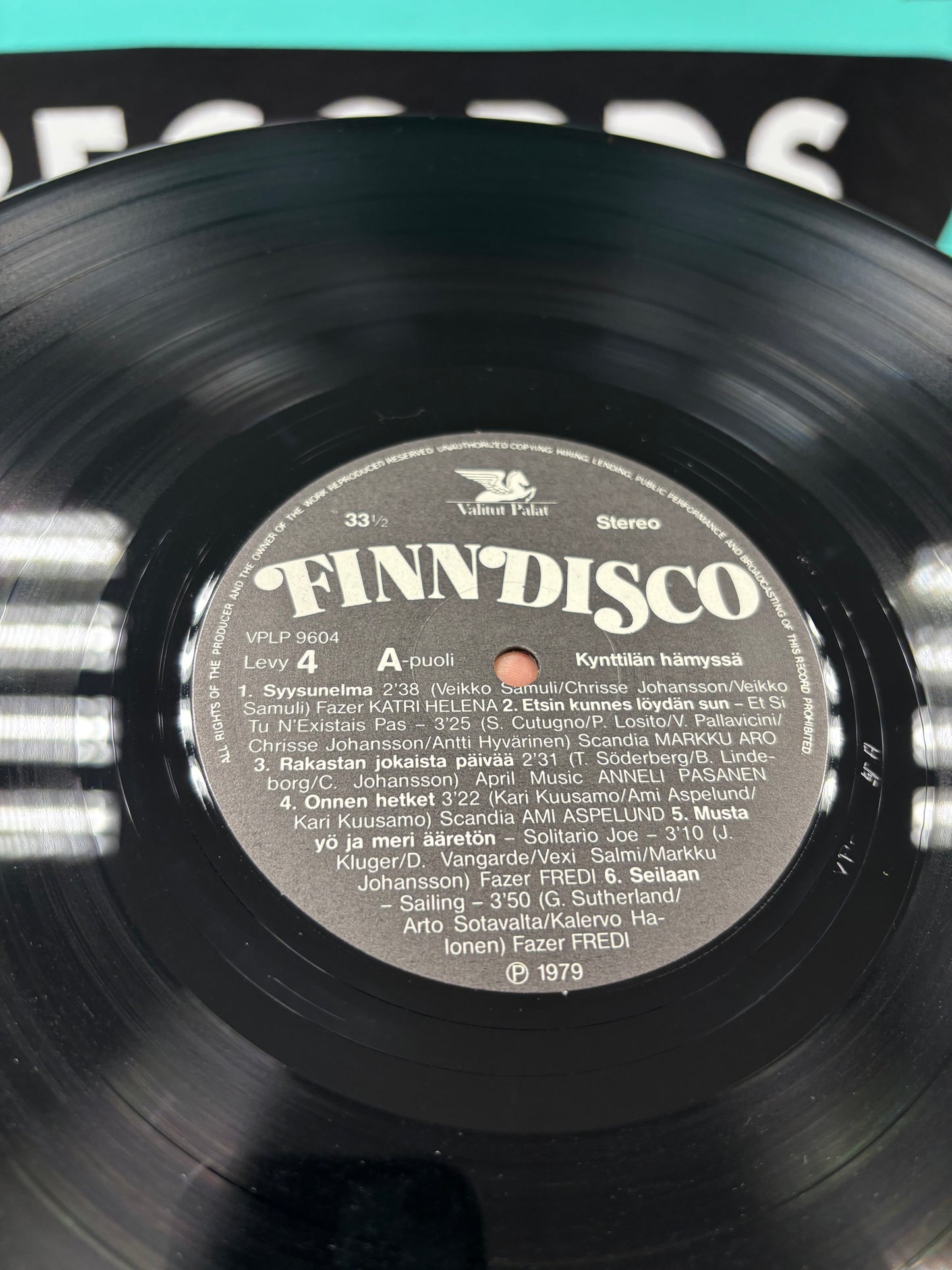 Finndisco - 96 Kotimaista Discohittiä, 8LP, Only pressing, Compilation, Box Set, Valitut Palat, Finland 1979
