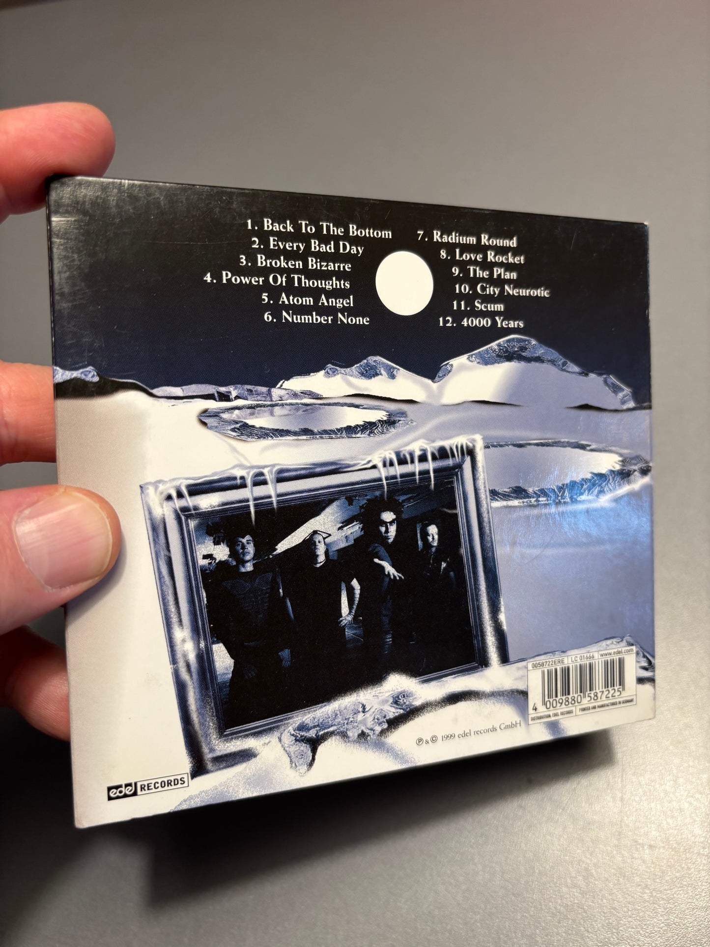 Waltari: Radium Ground, CD, 1st pressing, Limited Edition, Digipak, Edel Records, Germany 1999