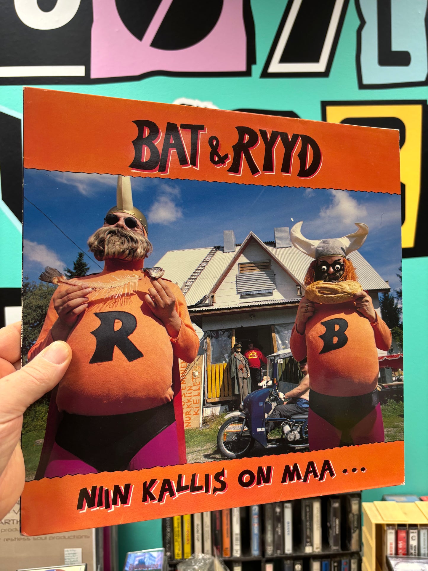 Bat & Ryyd: Niin Kallis On Maa…, LP, Only vinyl pressing, Power, Finland 1991