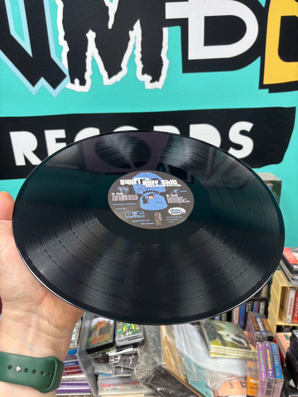 Swift: The Ruff Shit, 12inch, Black vinyl, Mini-Album, remastered, Limited Edition, Hip-Hop Enterprise, Belgium 2019