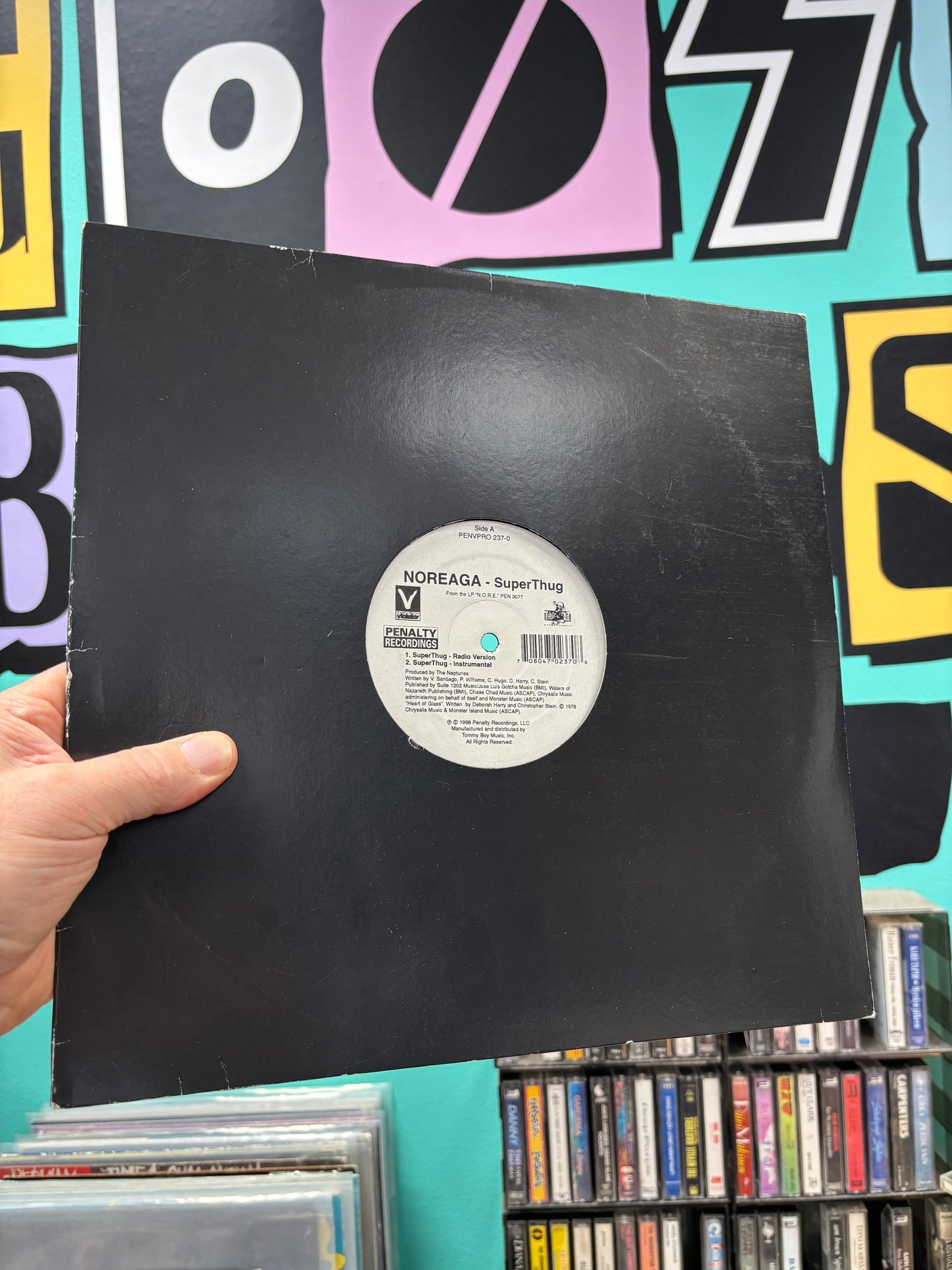 Noreaga: SuperThug, 12inch, Promo, Penalty Recordings, Violator, Thugged Out Entertainment, US 1998