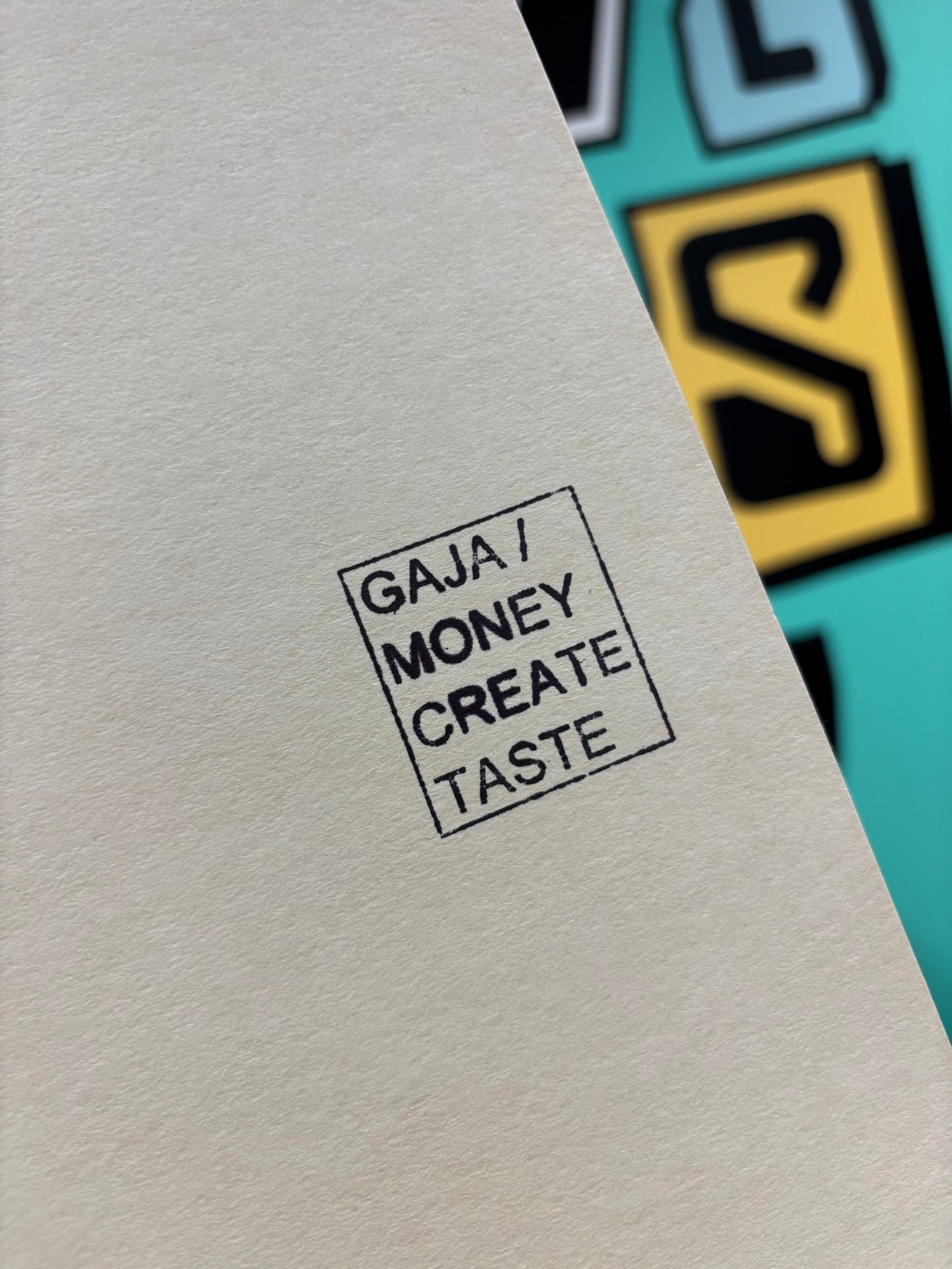 Gaja: Money Create Taste e.p., 12inch, Only pressing, Limited Edition, Ophism, Europe 2016