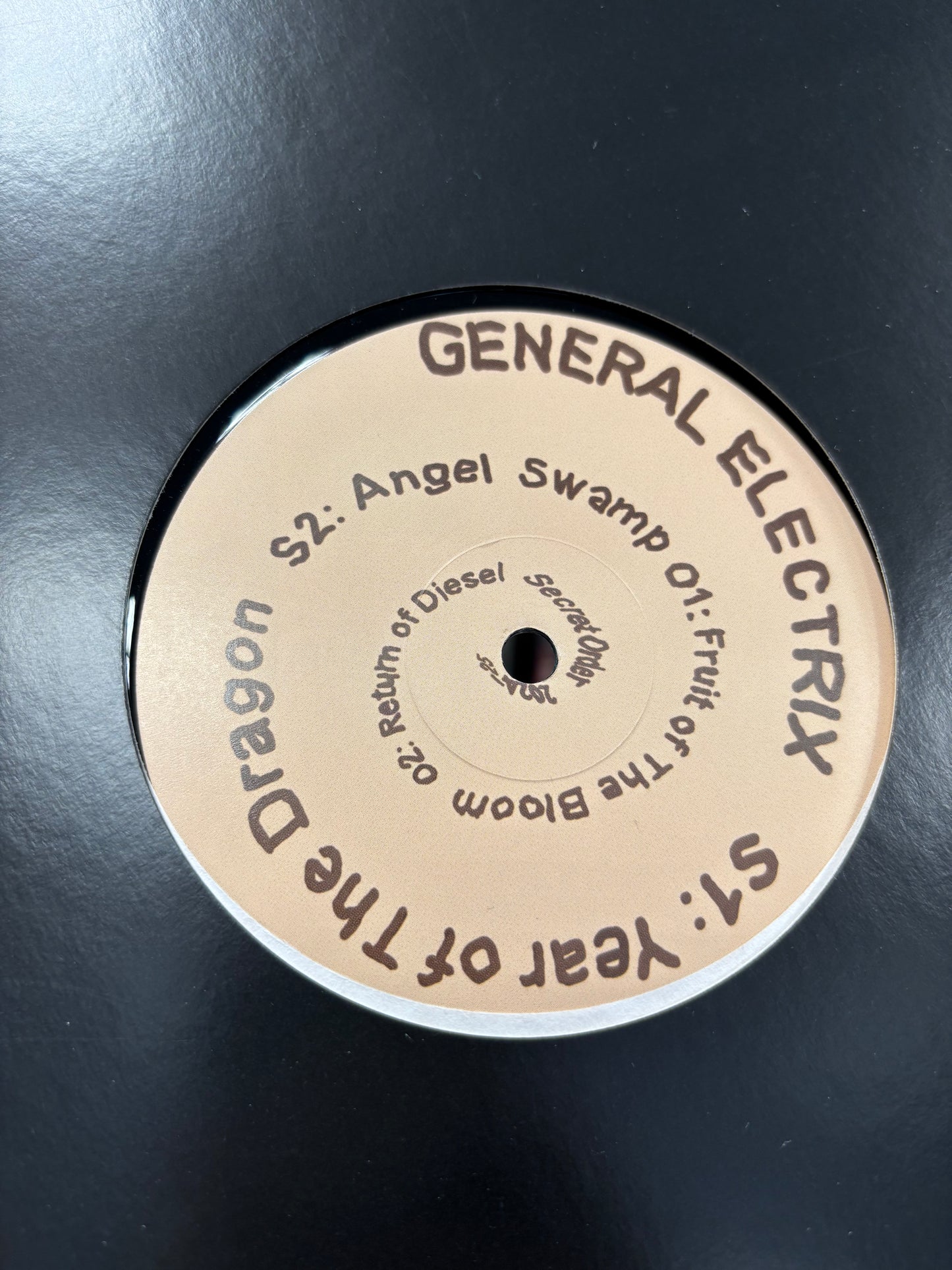 General Electrix: Year Of The Dragon, 12inch, EP, Only pressing, Secret Order, Finland 2025