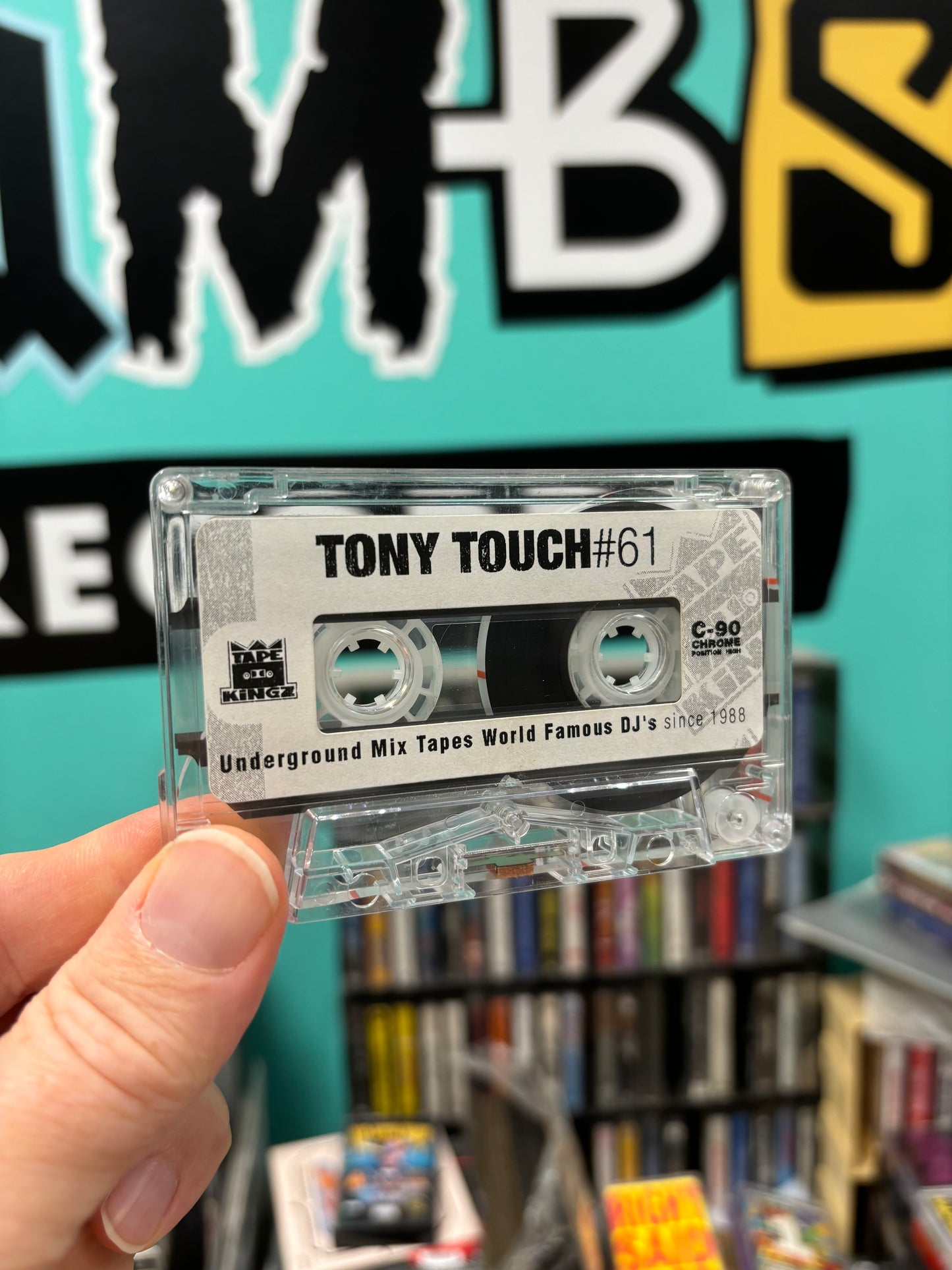 Tony Touch - #61: Comin Of Da Storm, Mixtape, 1st pressing, Only tape pressing, Tape Kingz, US 1999