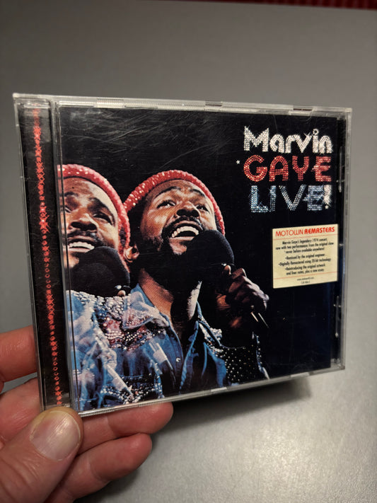 Marvin Gaye: Live!, CD, reissue, remastered, Motown, Europe 1998