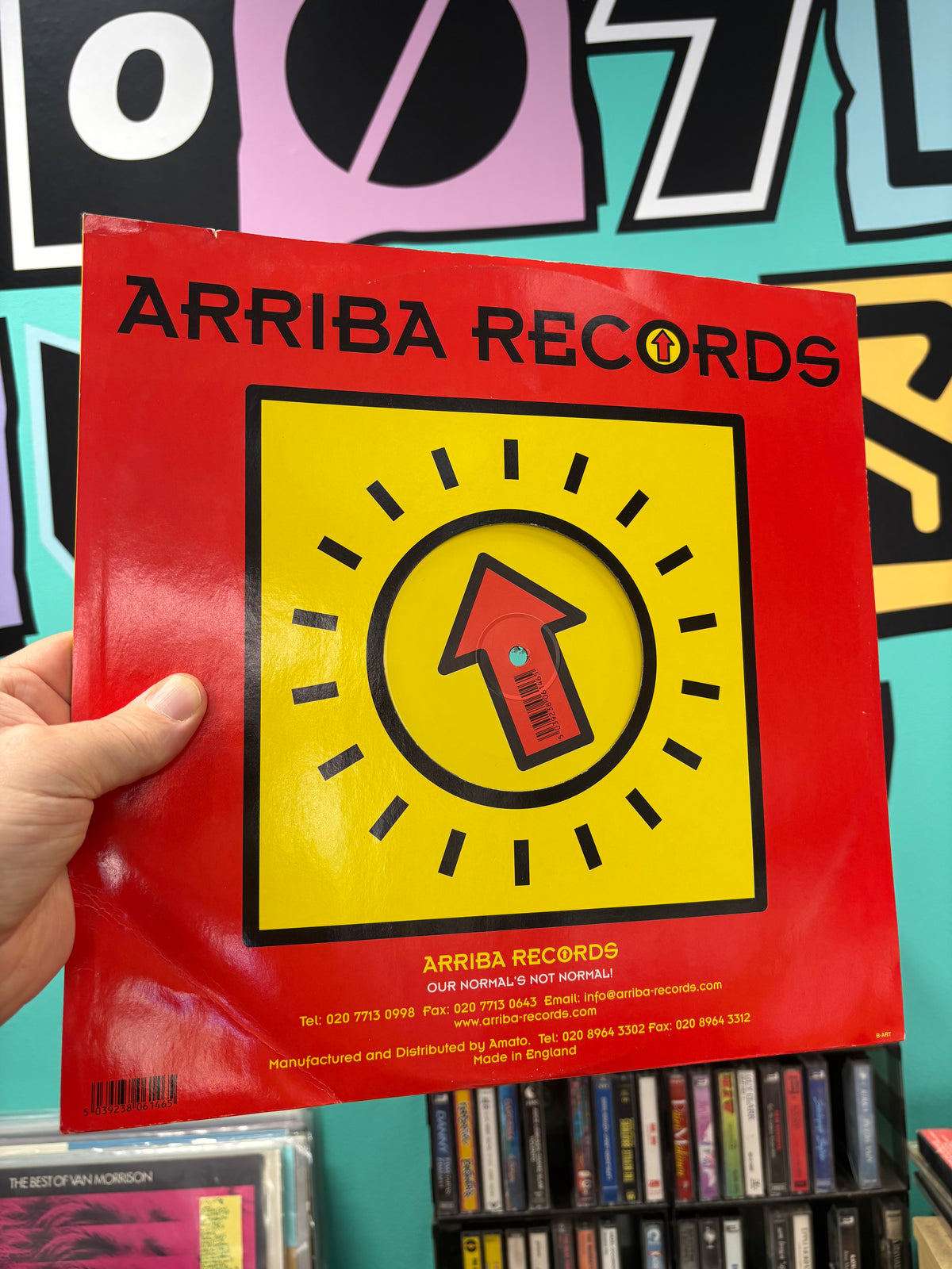 Eufex: The Power/Good Time, 12inch, Only pressing, Arriba Records, UK 2000