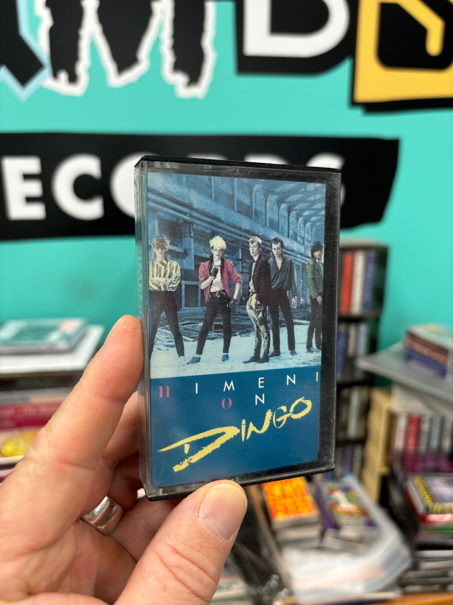 Dingo: Nimeni On Dingo, C-cassette, 1st pressing, Kräk!, Finland 1984