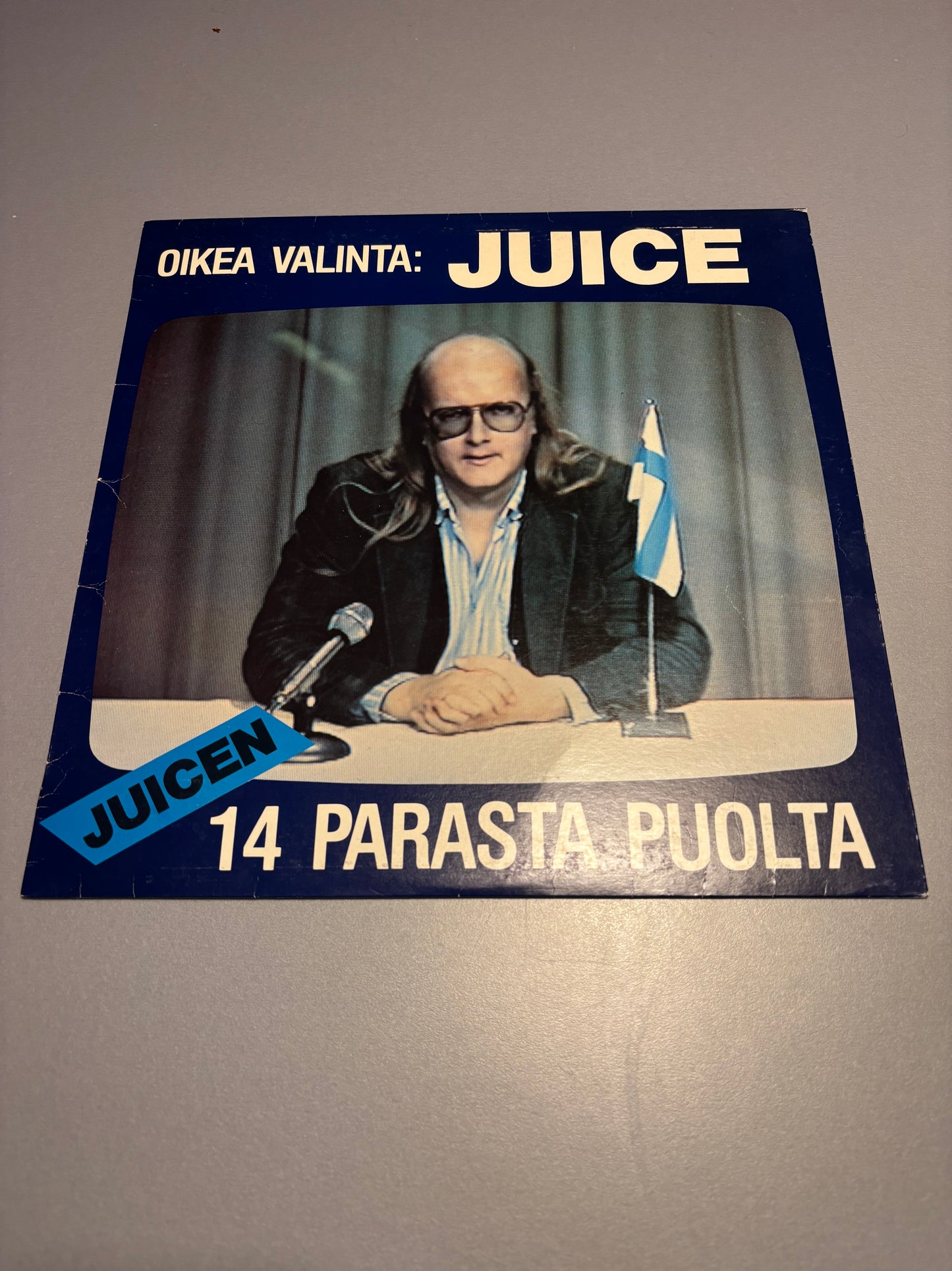 Oikea Valinta: Juice (Juicen 14 Parasta Puolta), LP, Only pressing, Valintatalo, Finland 1981