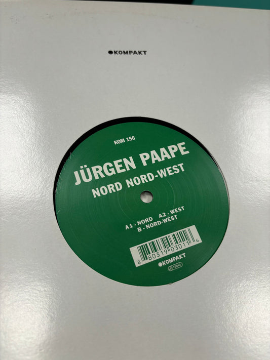 Jürgen Paape: Nord Nord-West, 12inch, Only official pressing, Kompakt, Germany 2007