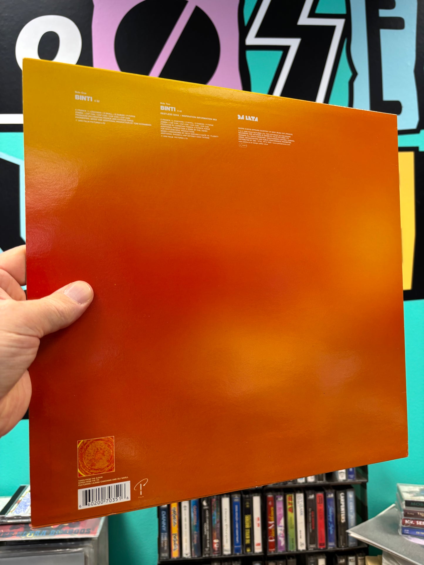 Da Lata: Binti, 12inch, Only official pressing, Palm Pictures, US 2002