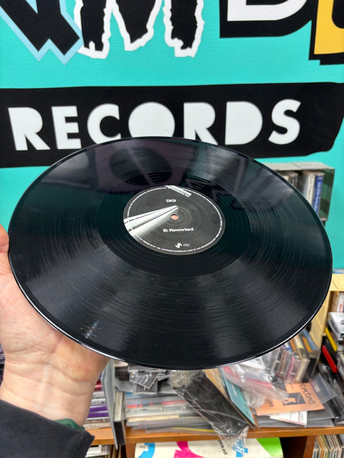 DK9: The New Beginning, 12inch, Only official pressing, DK Records, Sweden 2004