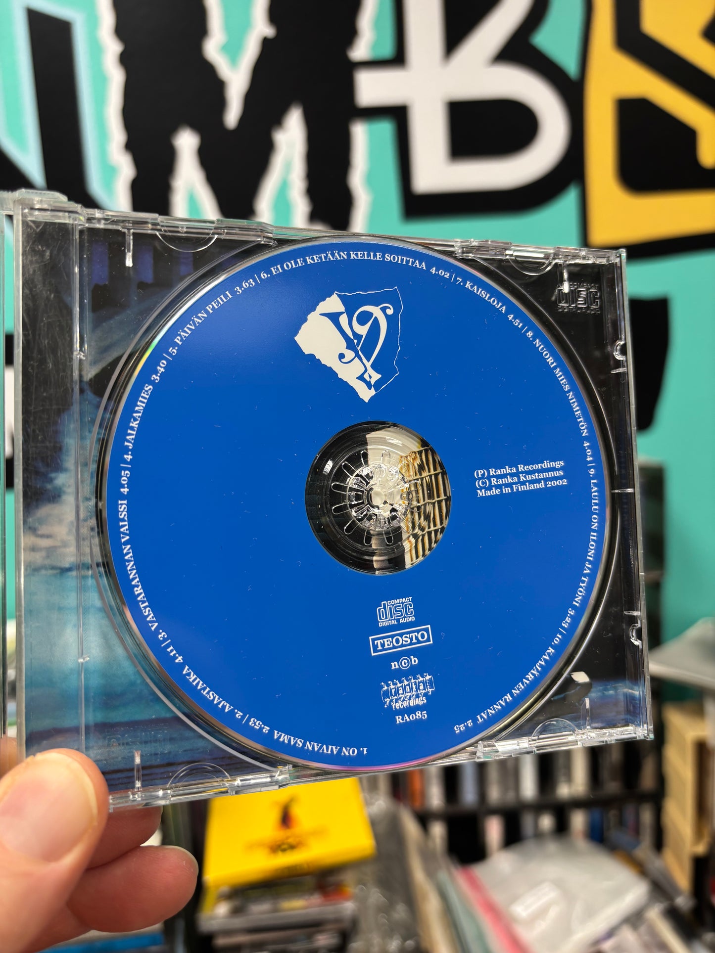 Viikate: Kaajärven Rannat, CD, 1st pressing, Ranka Recordings, Finland 2002