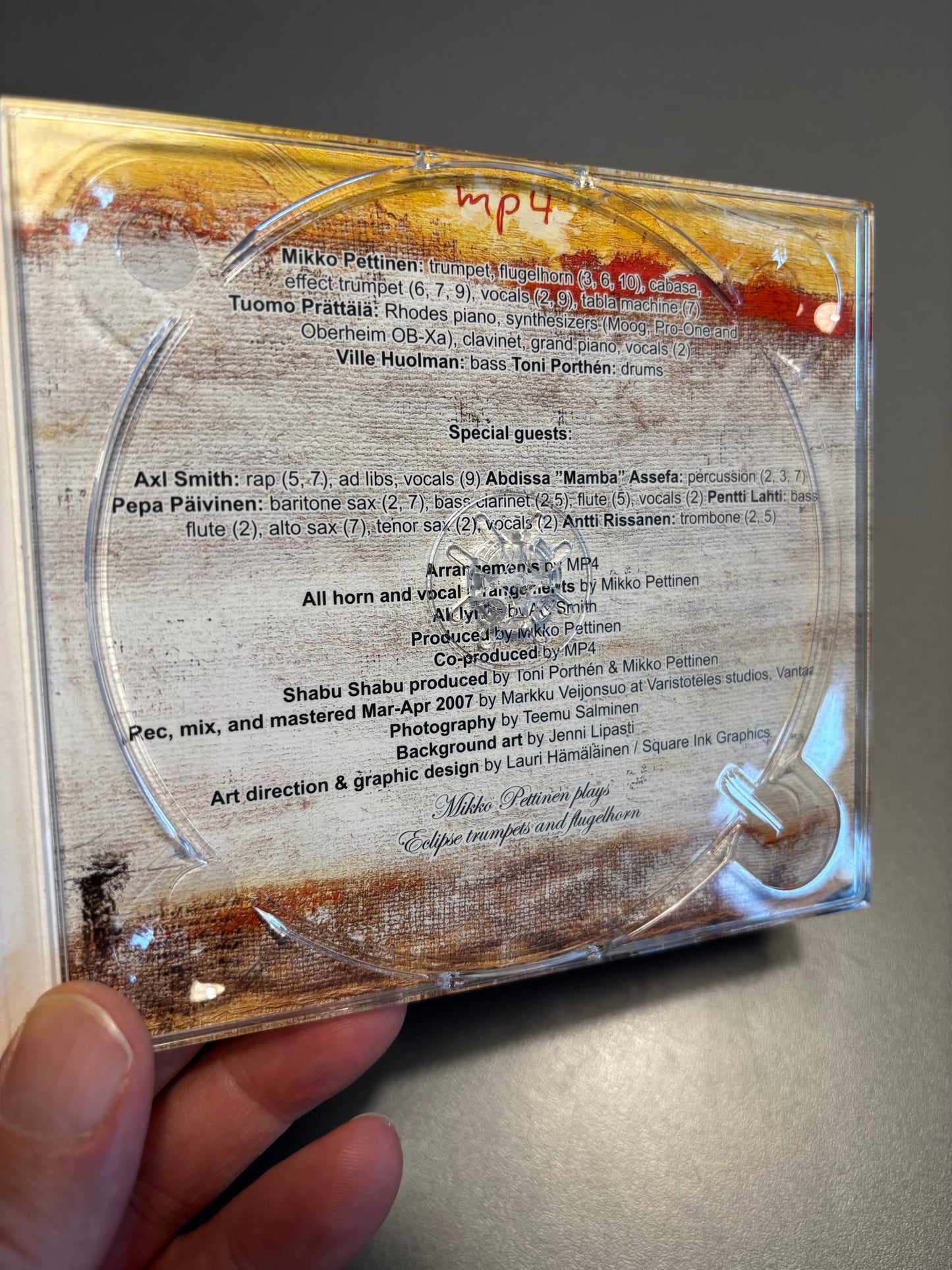 MP4: Follower, CD, Only pressing, Jupiter, Finland 2007