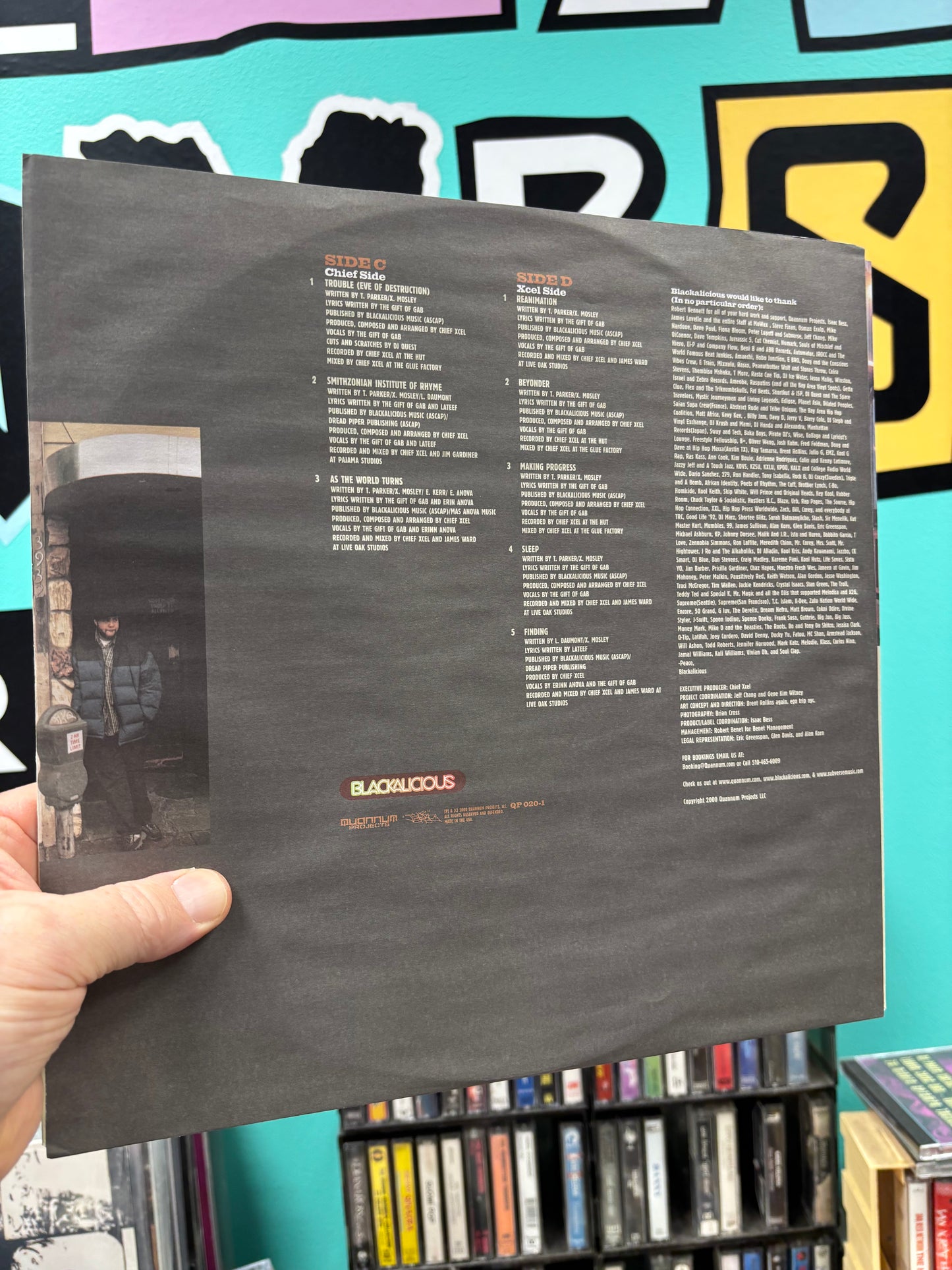 Blackalicious: Nia, 2LP, US 1st pressing, gatefold, Quannum Projects, Sub Verse Music, US 2000