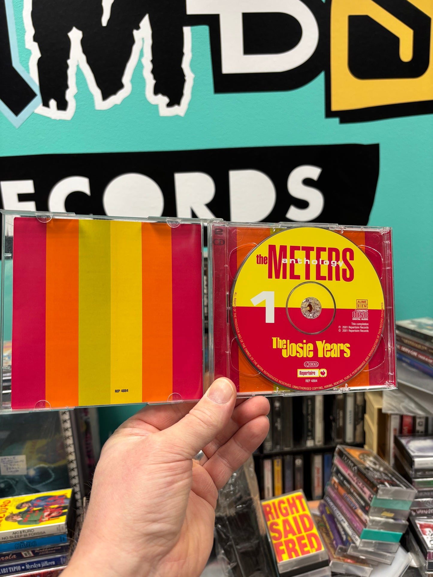 The Meters: The Josie Years (Anthology), 2CD, Only pressing, Compilation, Repertoire Records, Germany 2001