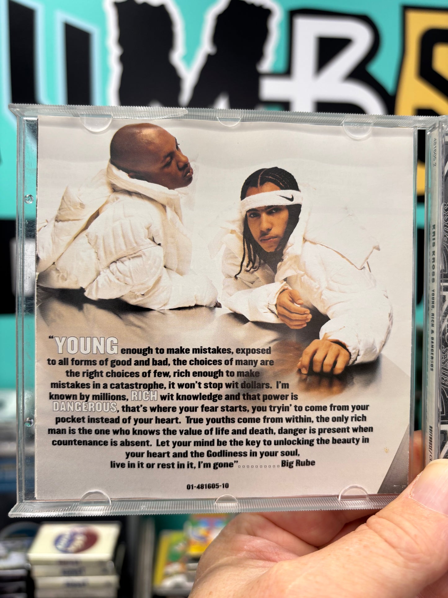 Kross Kross: Young, Rich & Dangerous, CD, Columbia, Ruffhouse Records, Europe 1996