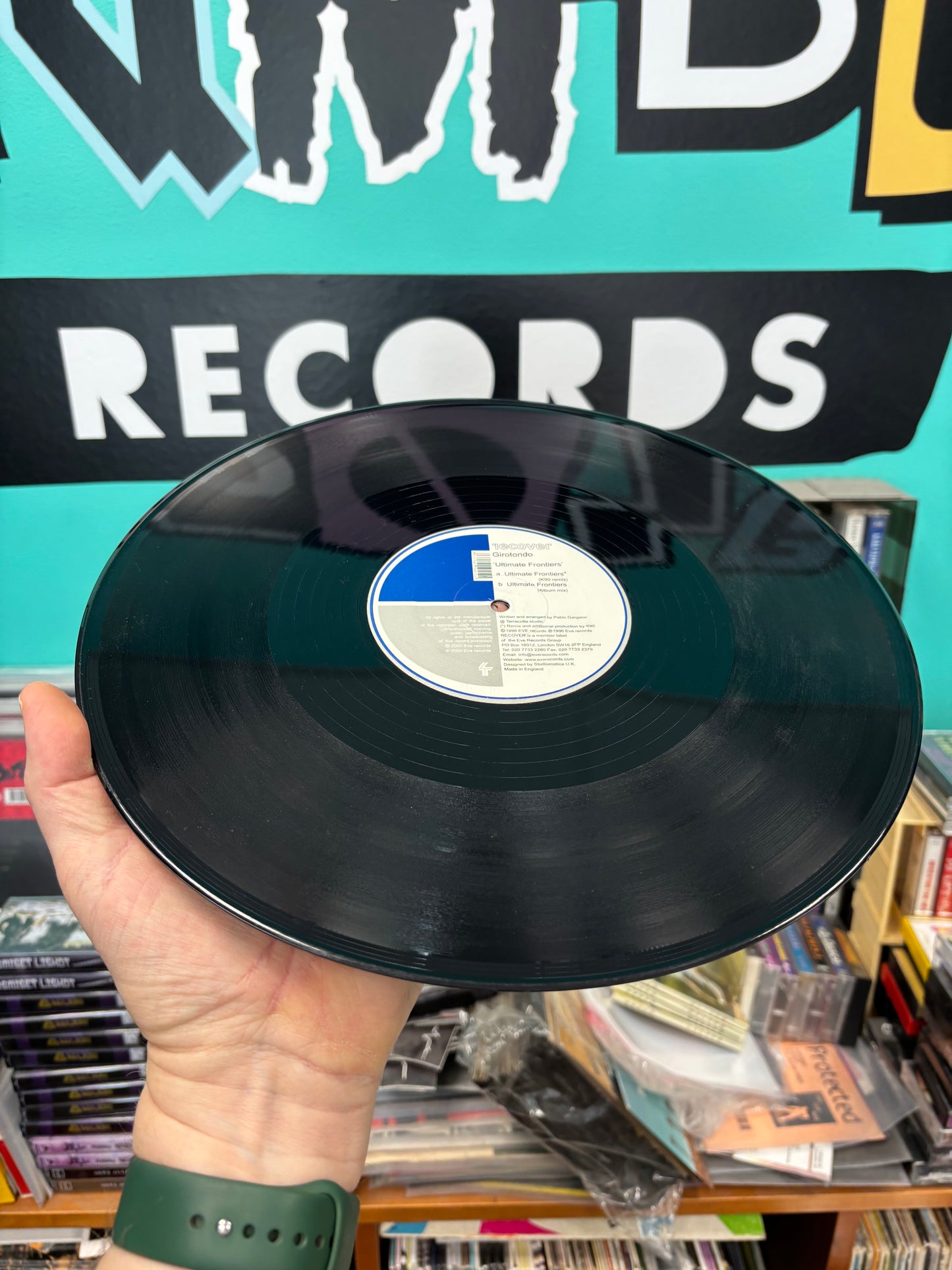 Girotondo: Ultimate Frontiers, 12inch, 1st pressing, Recover, UK 2000