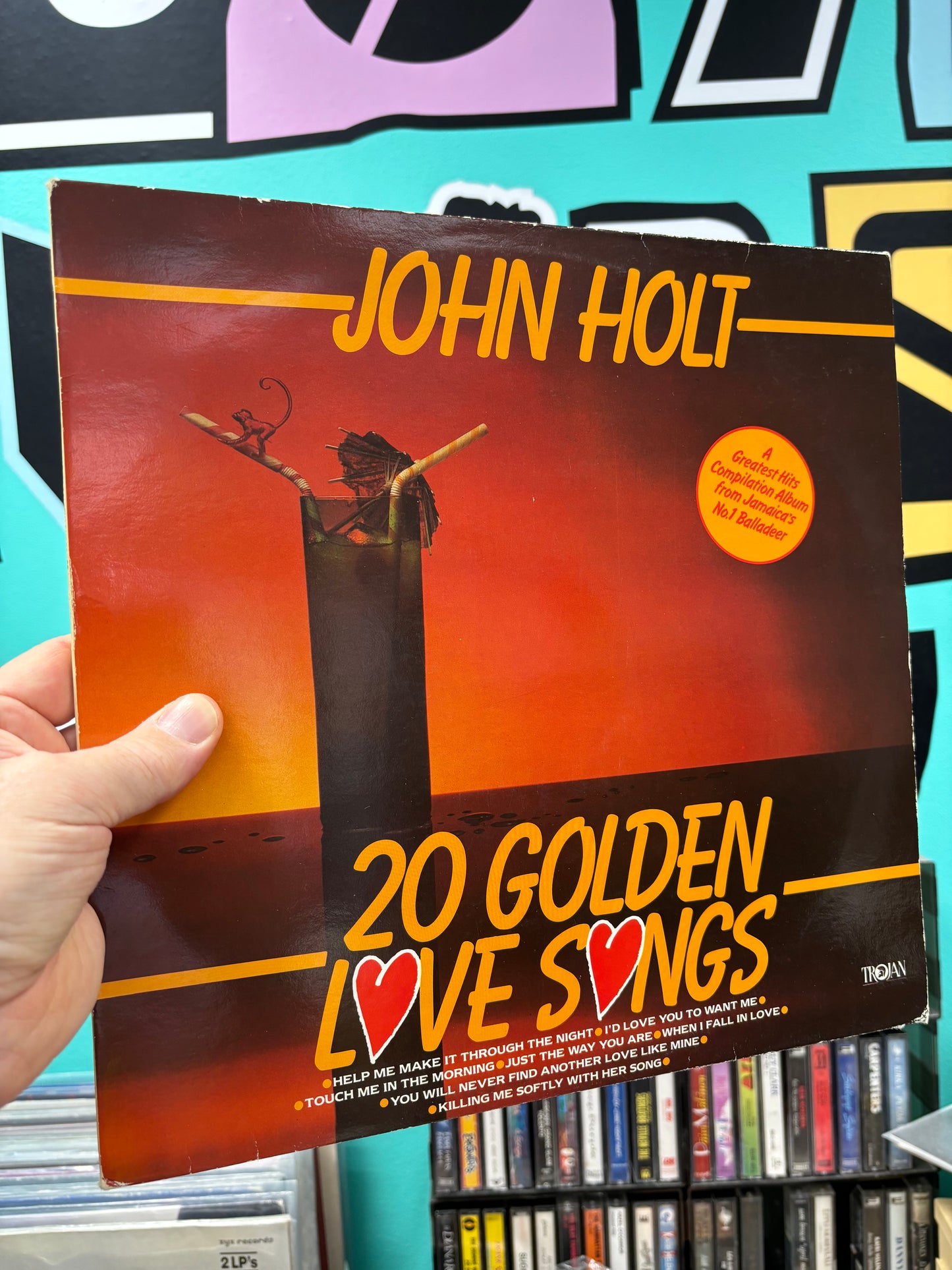 John Holt: 20 Golden Love Songs, LP, Trojan Records, Germany 1980