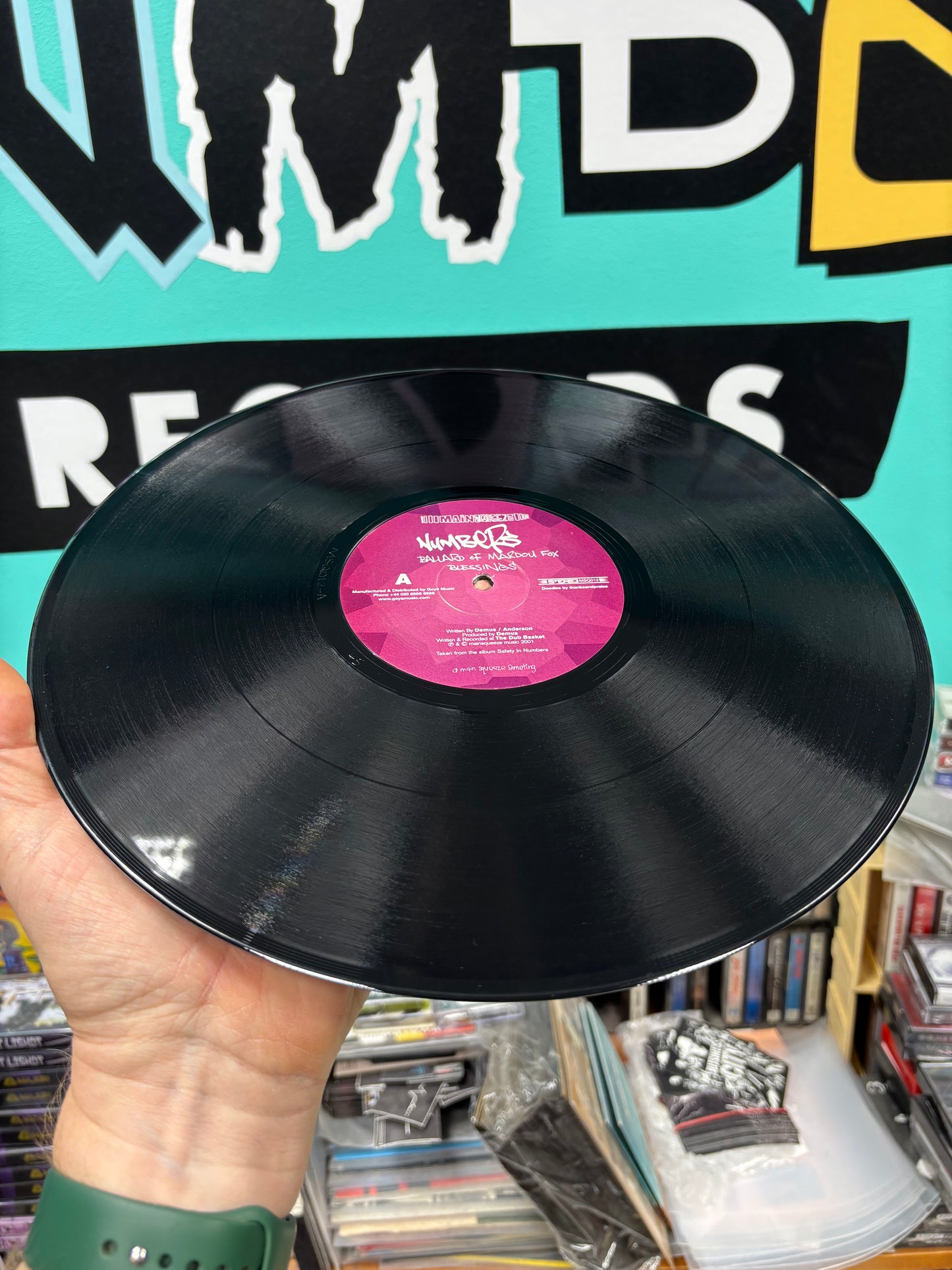 Numbers: Ballard Of Mardou Fox, 12inch, Only official pressing, Main Squeeze, UK 2001