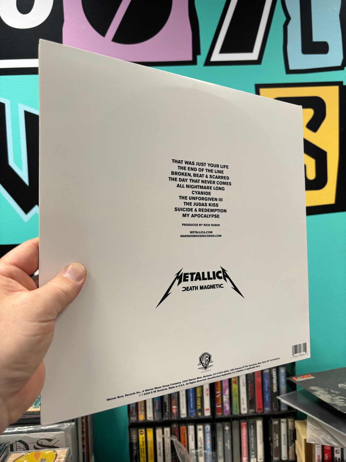 HULLU VARASTOALE -20%‼️‼️‼️Metallica: Death Magnetic, 2LP, gatefold, 1st pressing, Warner Bros. Records, US 2008