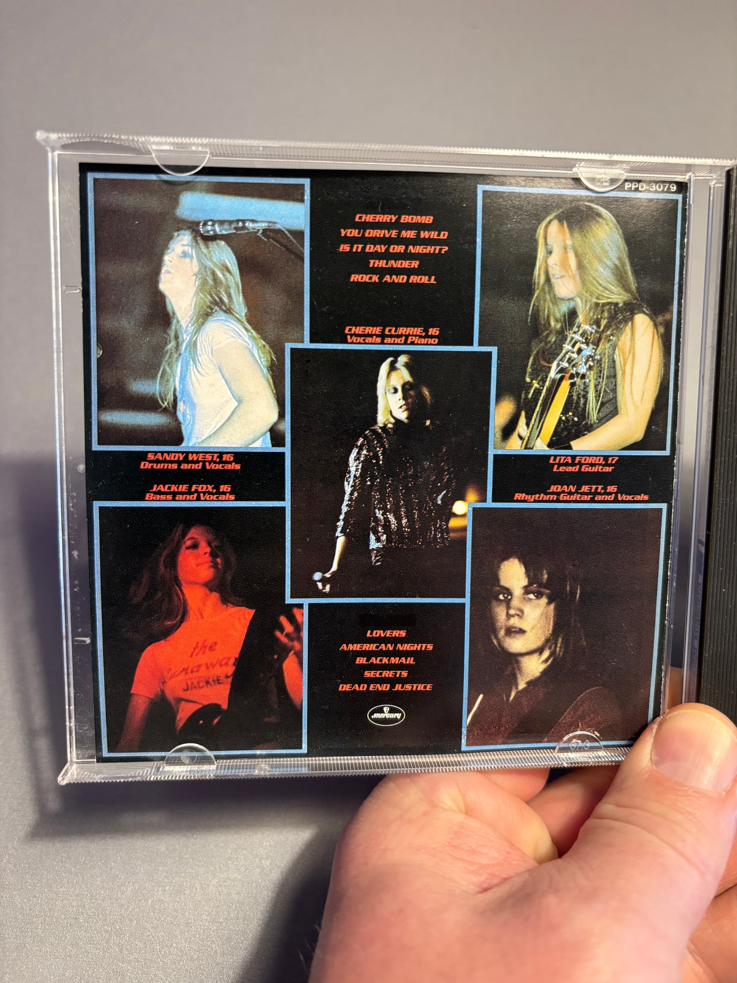 The Runaways: The Runaways, CD, reissue, Mercury, Japan 1990