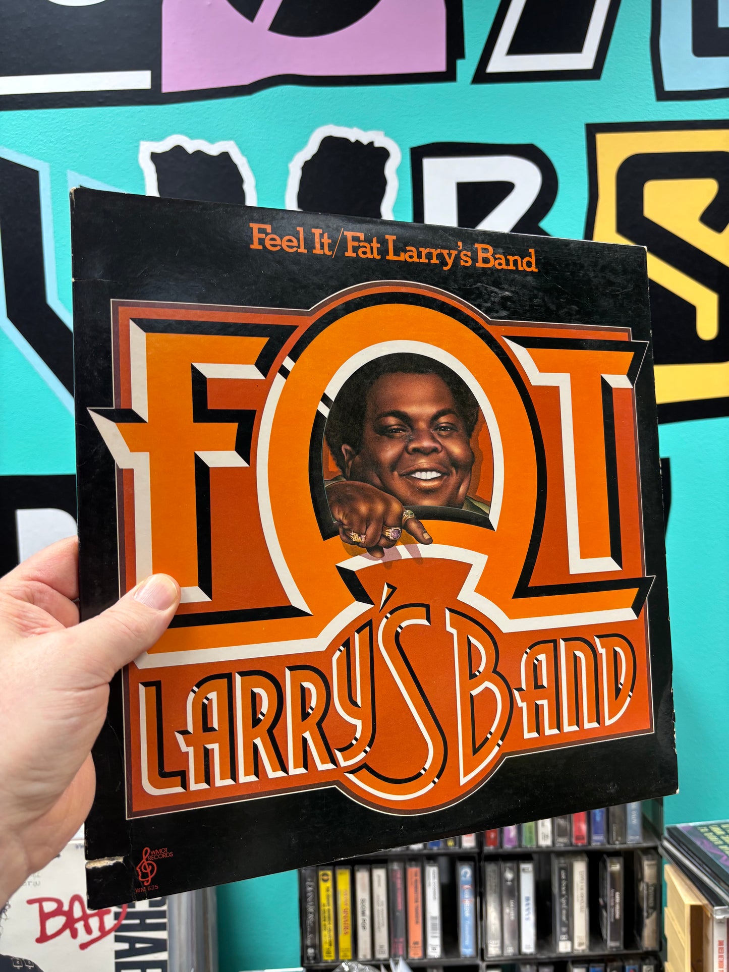 Fat Larry’s Band: Feel It, LP, Presswell pressing, WMOT Records, US 1976