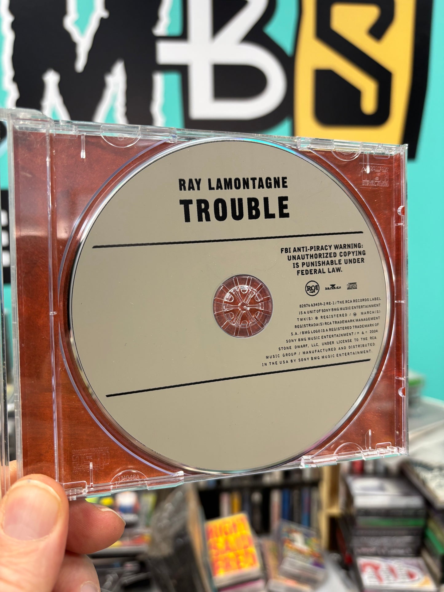 Ray Lamontagne: Trouble, CD, reissue, RCA, US 2004?