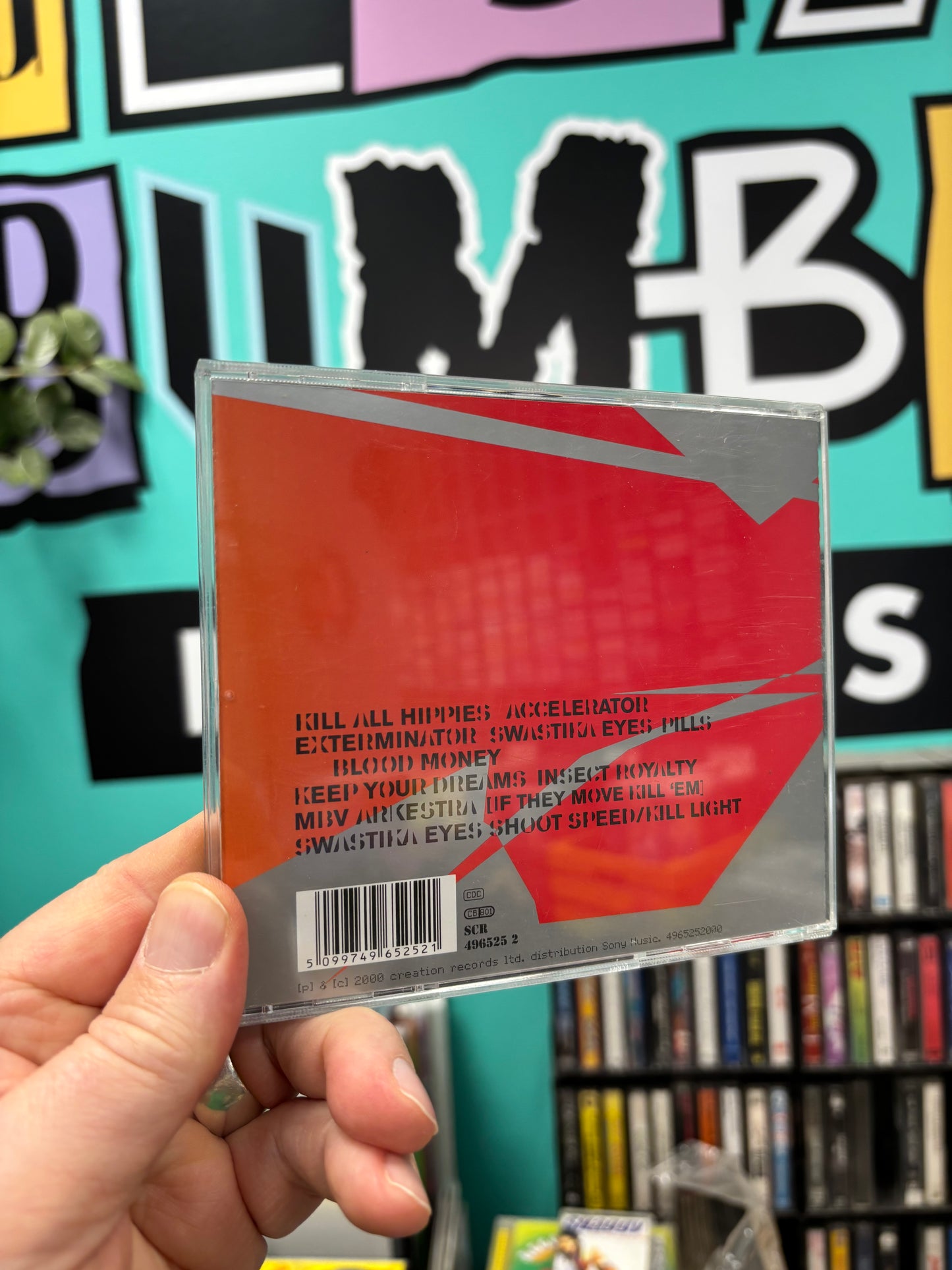 Primal Scream: Exterminator (XTRMNTR), CD, Creation Records, Europe 2000