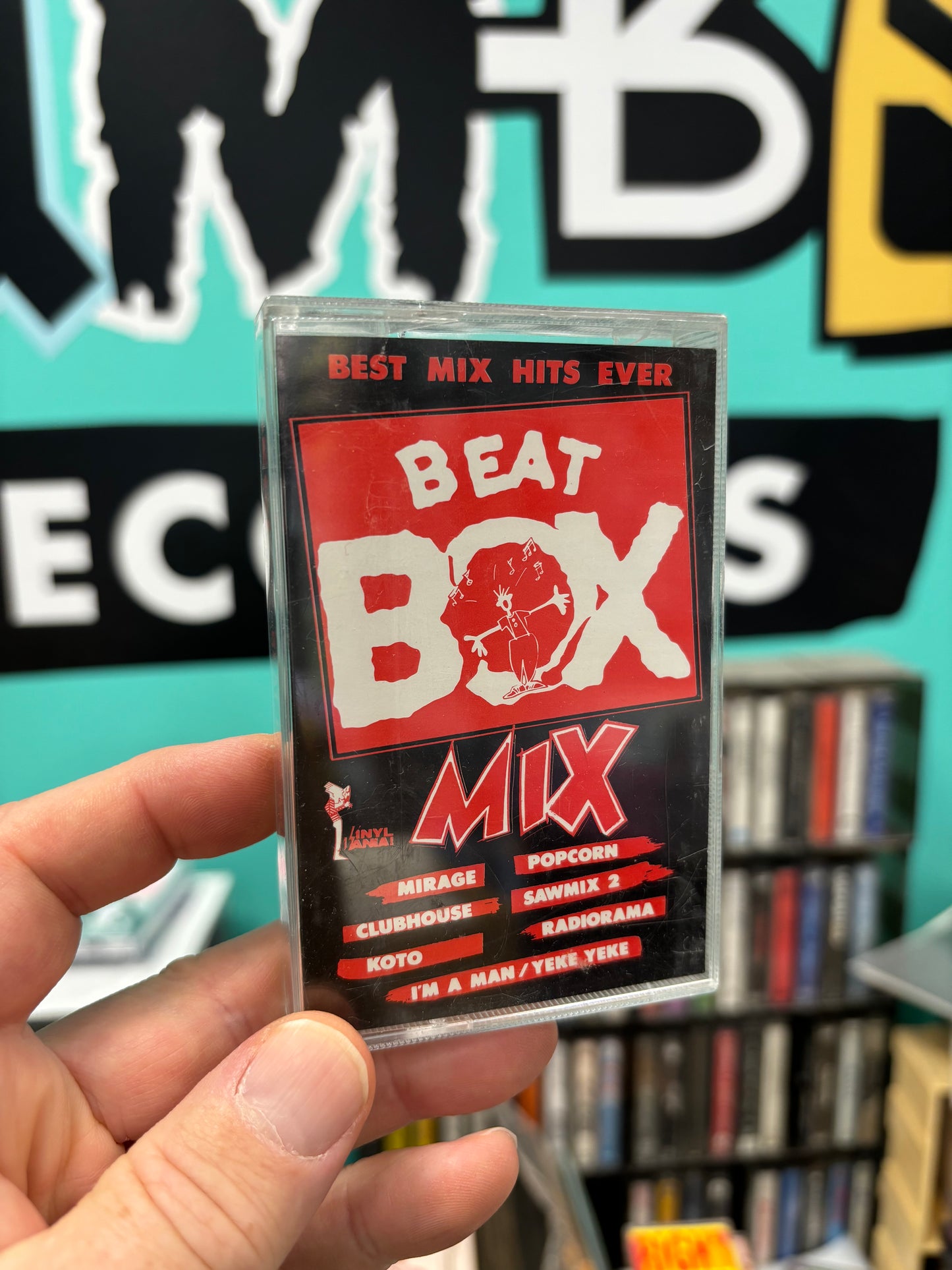 Beat Box Mix, C-cassette, Only cassette pressing, Mixed, K-Tel, Finland 1988