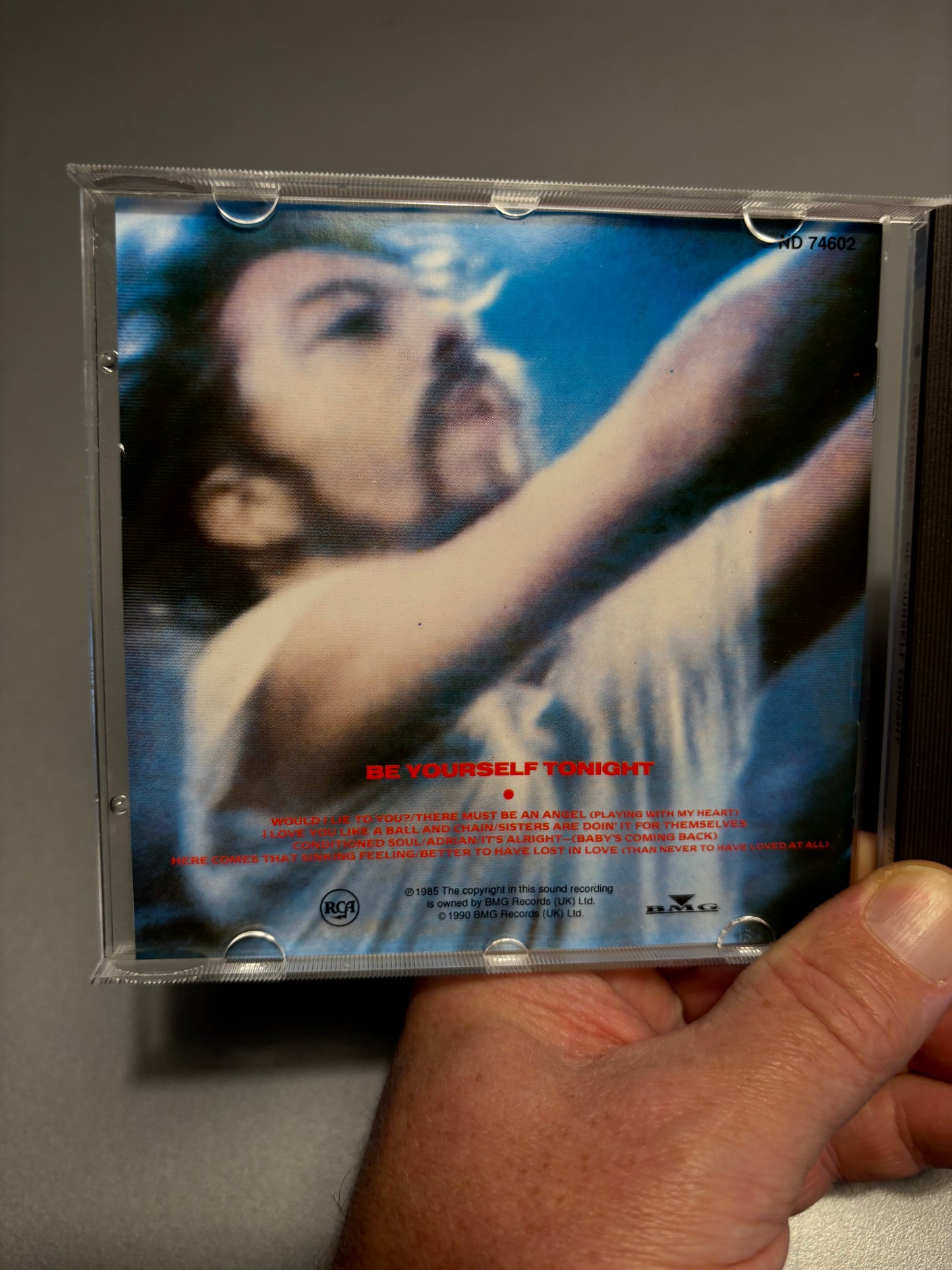 Eurythmics: Be Yourself Tonight, CD, reissue, RCA, BMG, Europe 1990