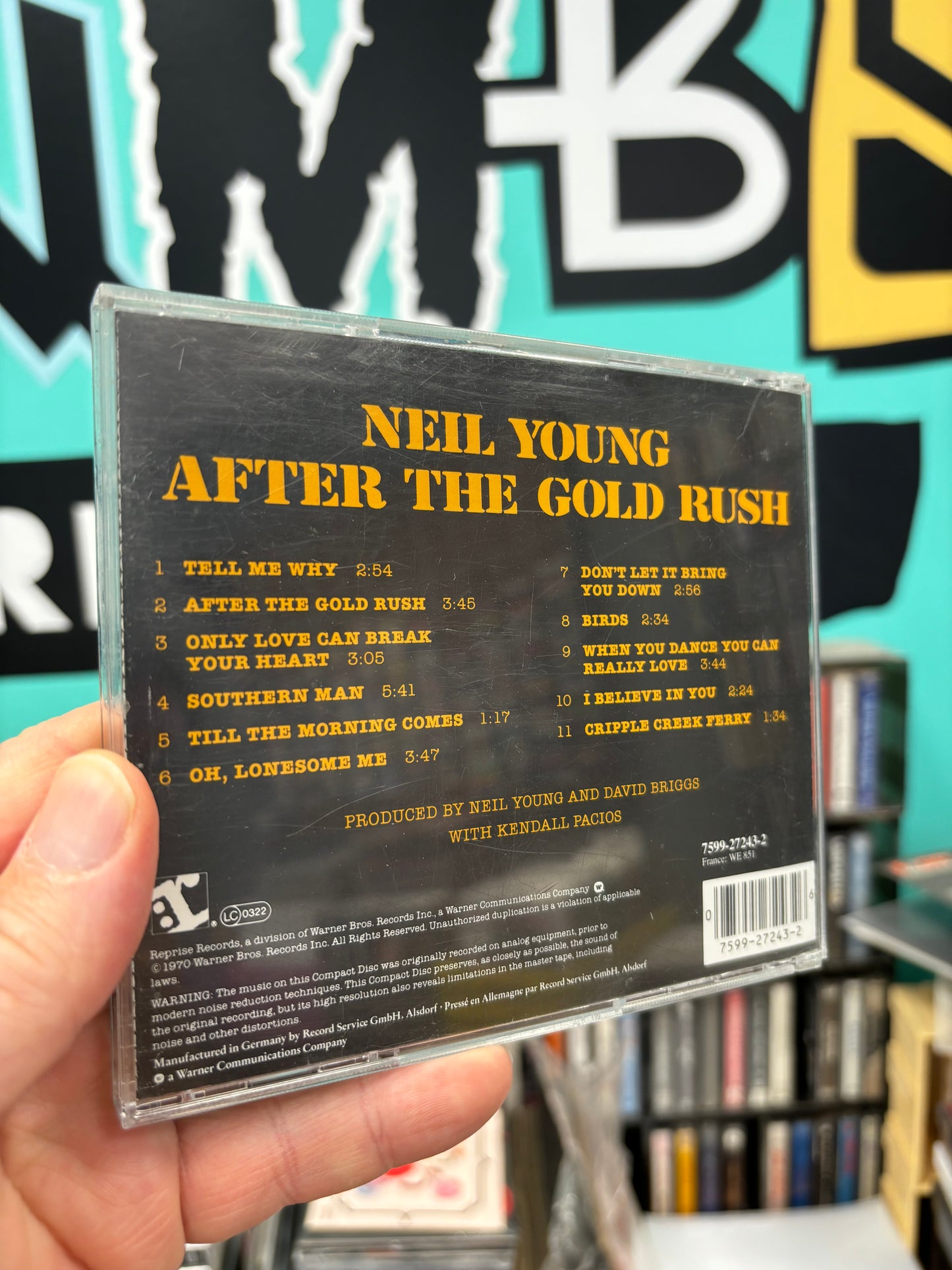 Neil Young: After The Gold Rush, CD, reissue, Reprise Records, Europe year?