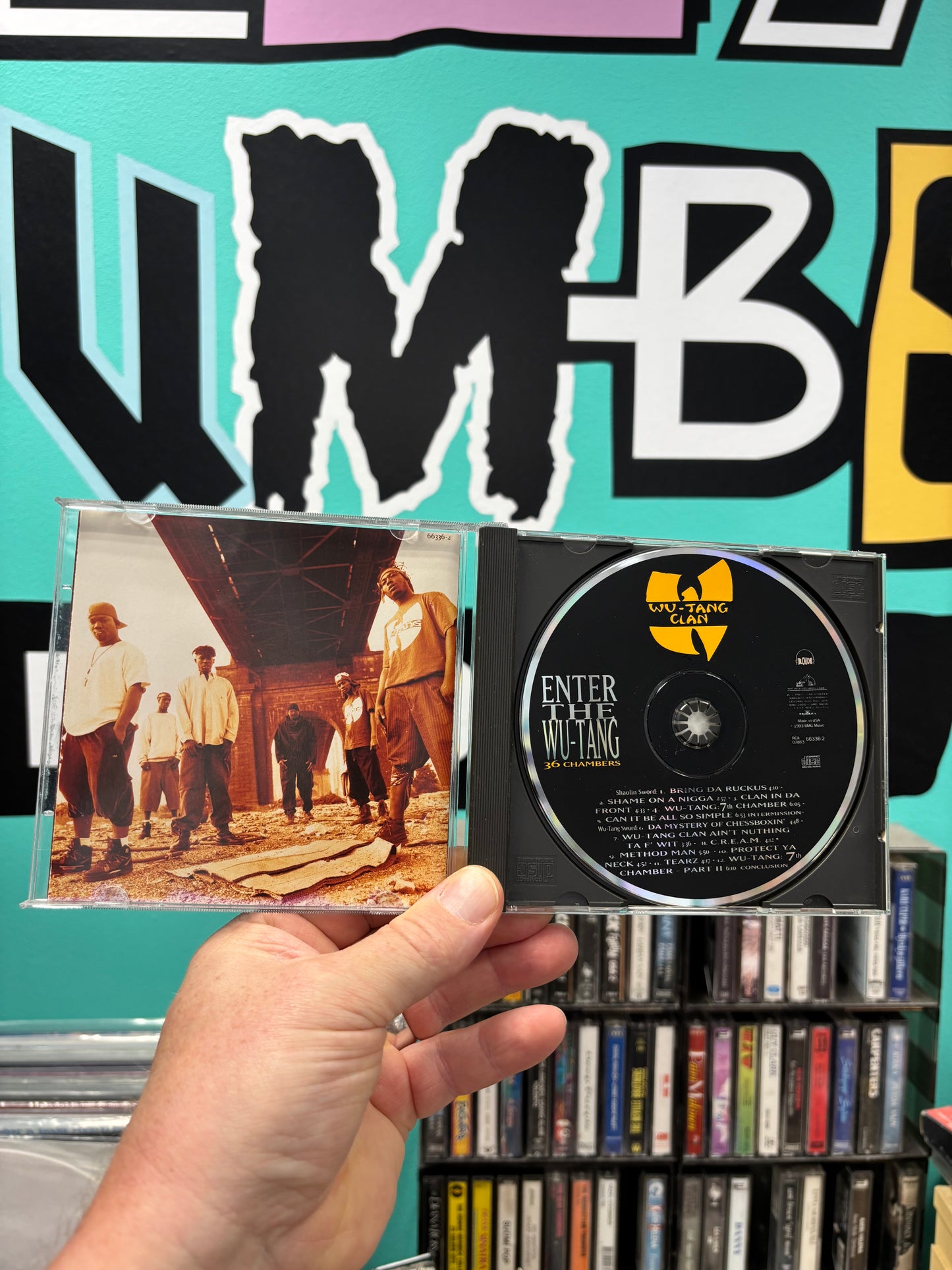 Wu-Tang Clan: Enter The Wu-Tang (36 Chambers), CD, OG pressing, RCA, Loud Records, US 1993
