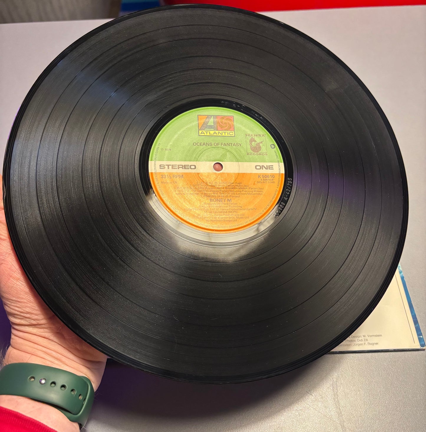 Boney M. : Oceans Of Fantasy, LP, Gatefold, Atlantic, UK 1979