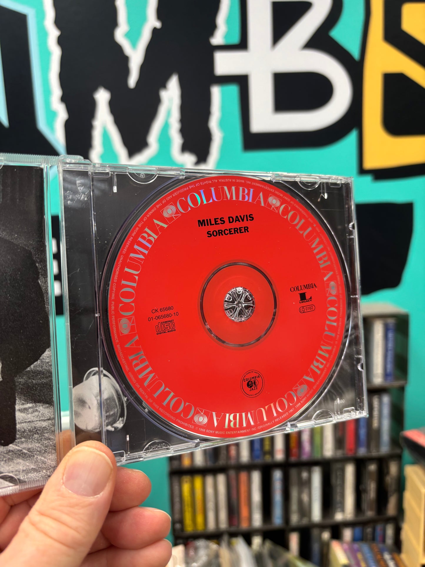 Miles Davis: Sorcerer, CD, reissue, remastered, Columbia, Legacy, Europe 1998