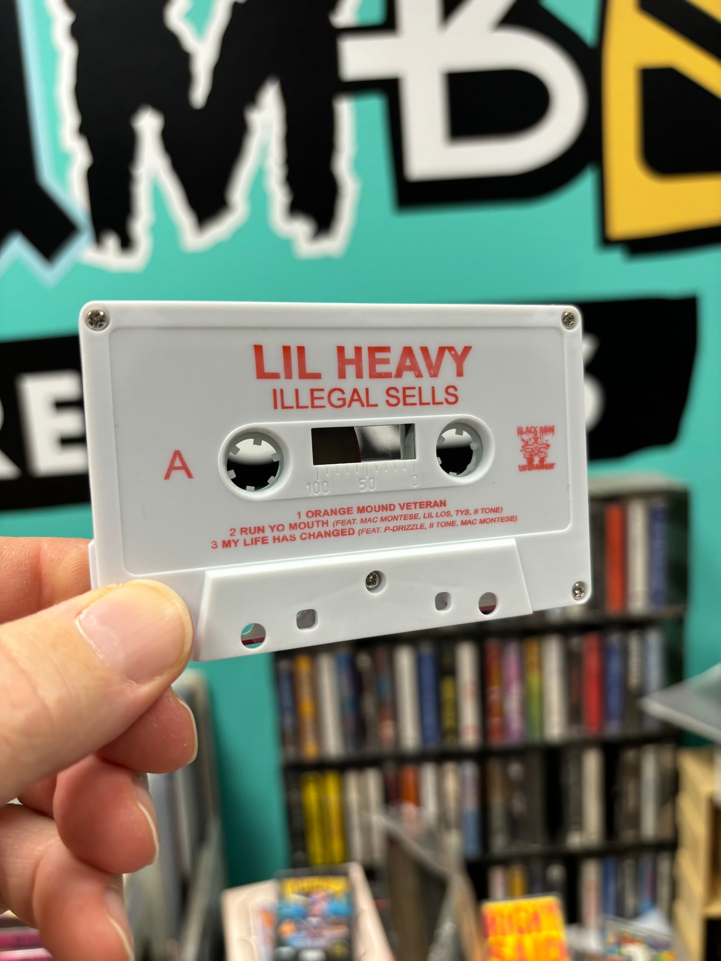 Lil’ Heavy: Illegal Sells, C-cassette, reissue, remastered, Burger Records, Black Rain Entertainment, US 2020