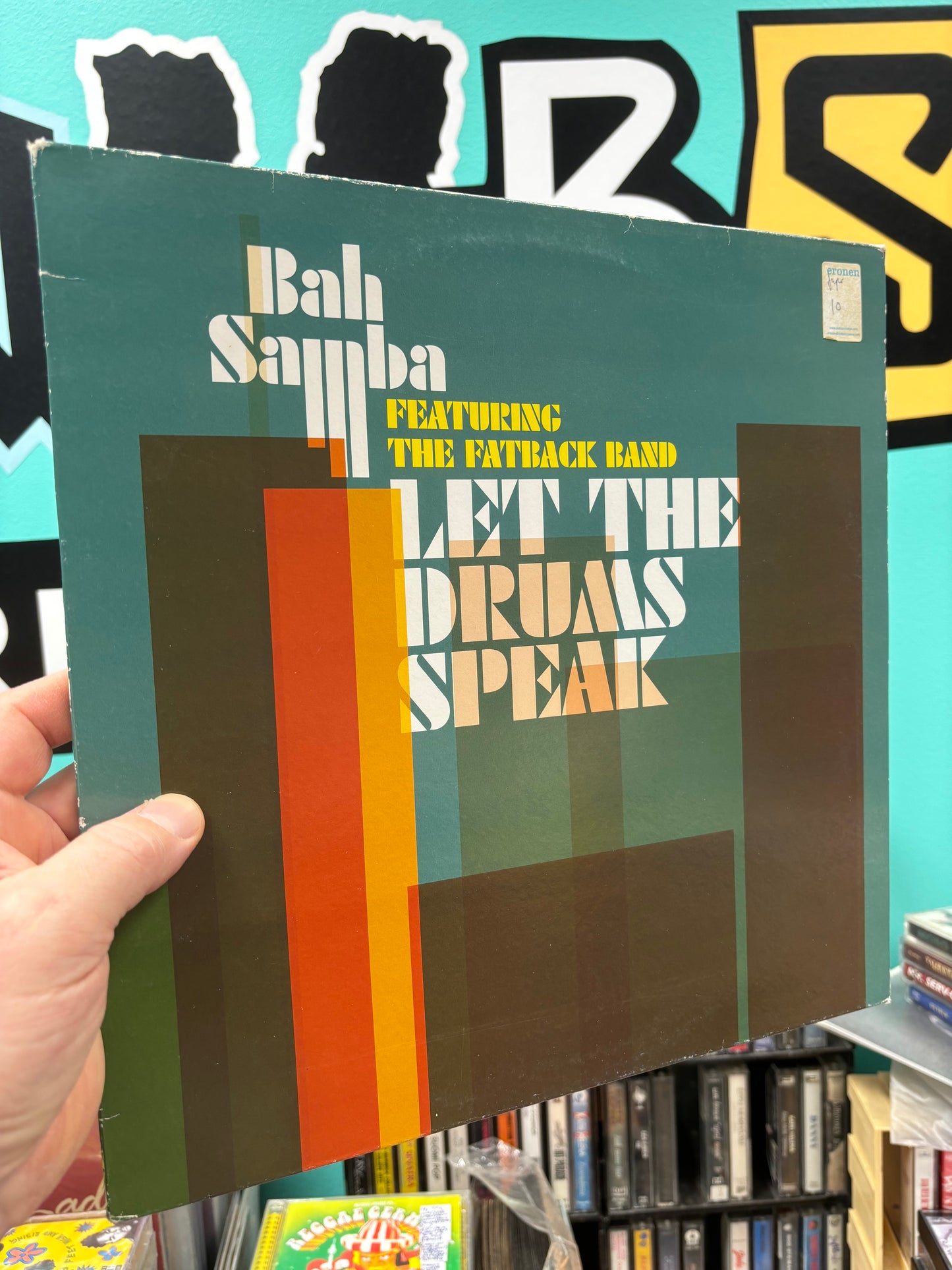 Bah Samba Featuring The Fatback Band: Let The Drums Speak, 12inch, Only pressing, BKO Productions Ltd., UK 2005