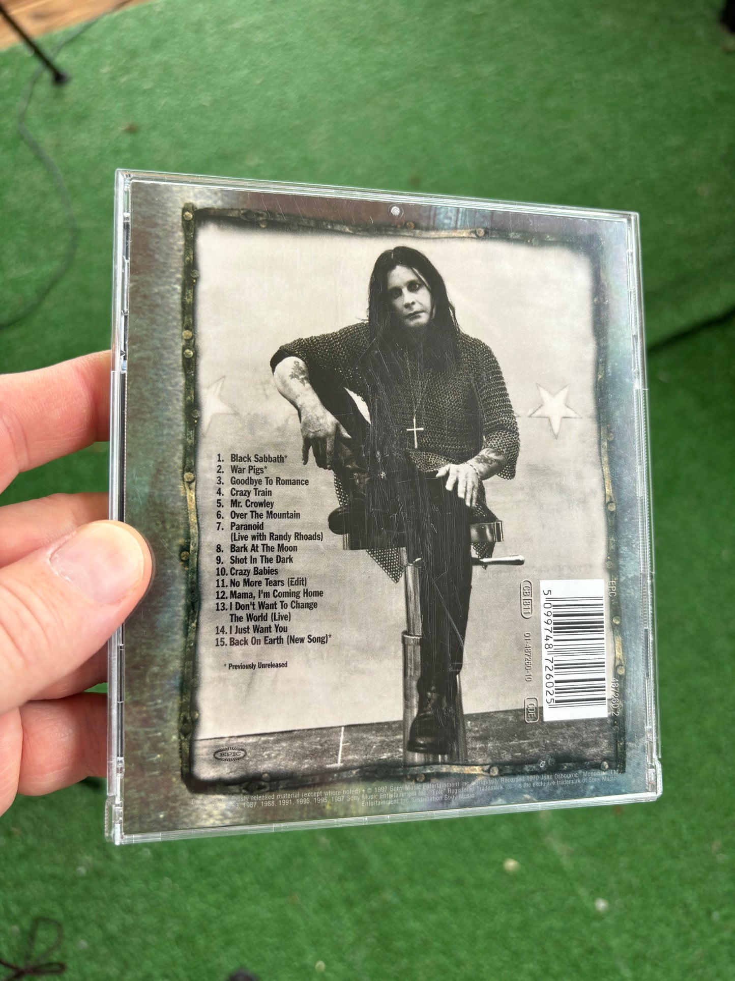 Ozzy Osbourne: The Ozzman Cometh, CD, Epic, Europe 1997