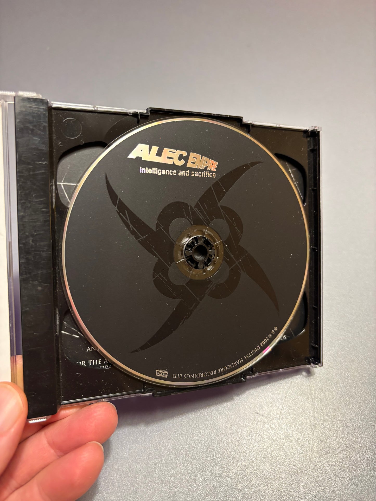 Alec Empire: Intelligence And Sacrifice, 2CD, Digital Hardcore Recordings (DHRCD29), UK 2002