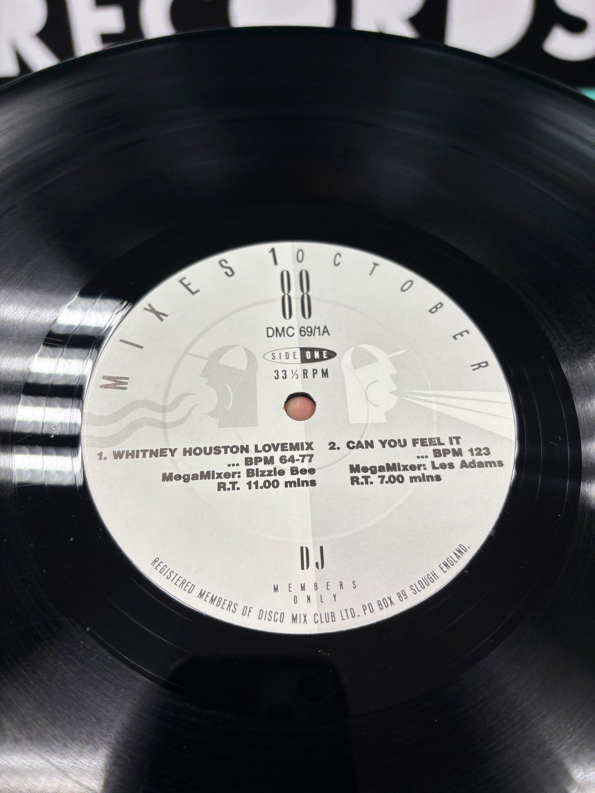 DMC - October 88 Mixes 1, 12inch, Only pressing, DMC, UK 1988