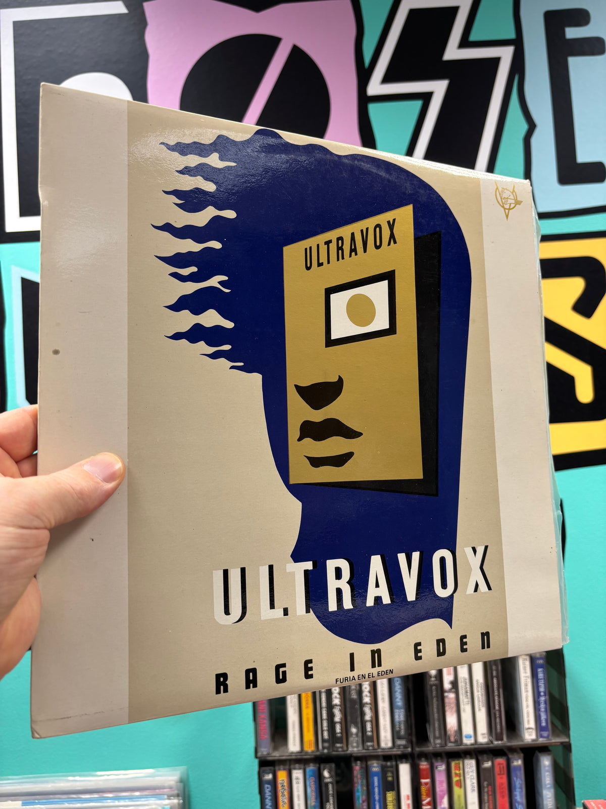 Ultravox: Rage In Eden, LP, Chrysalis, Spain 1981