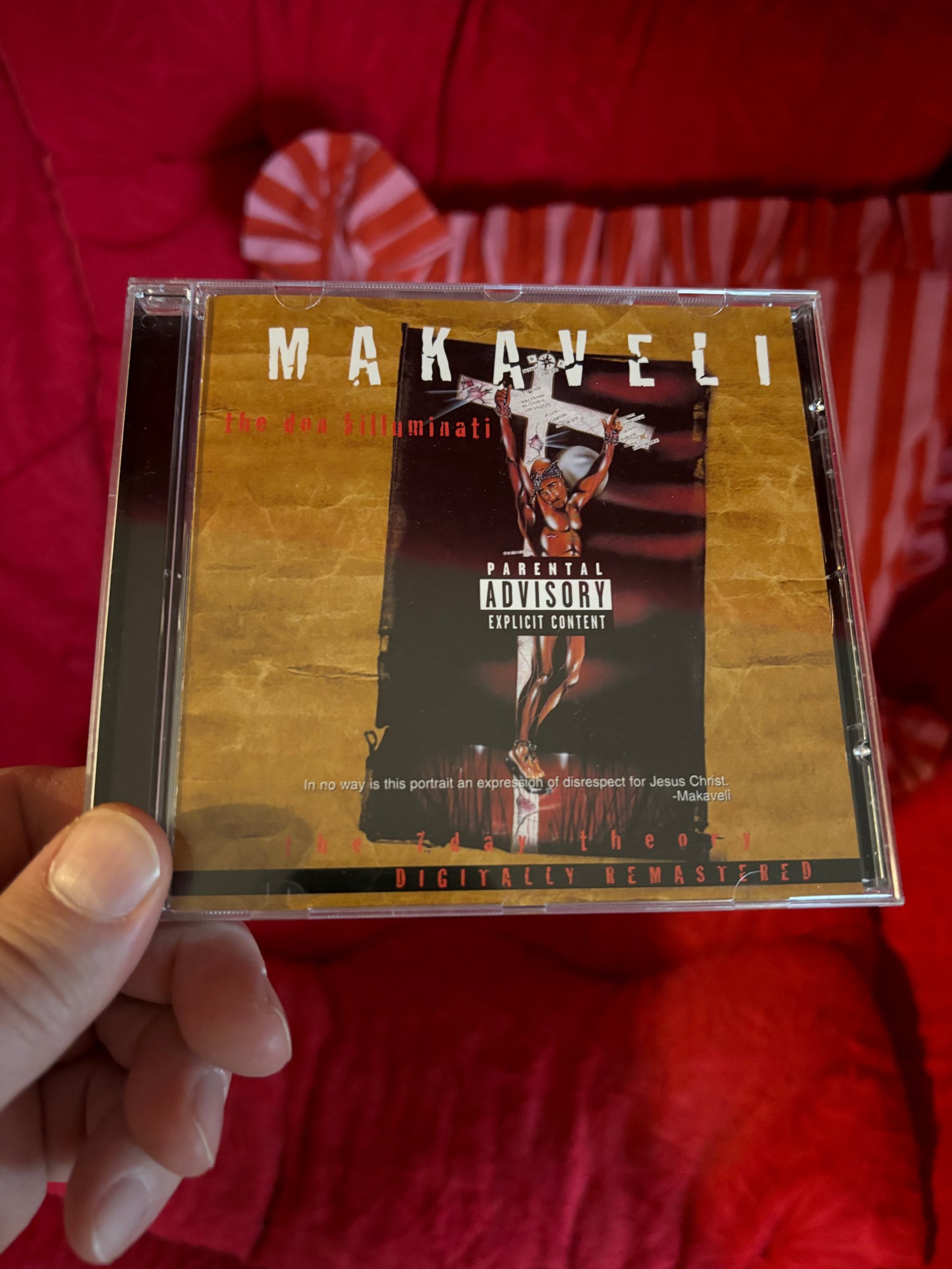 Makaveli: The Don Killuminati (The 7 Day Theory), CD, reissue, remastered, Death Row Records, Ron Winter Productions, Altered Ego, UK 2001