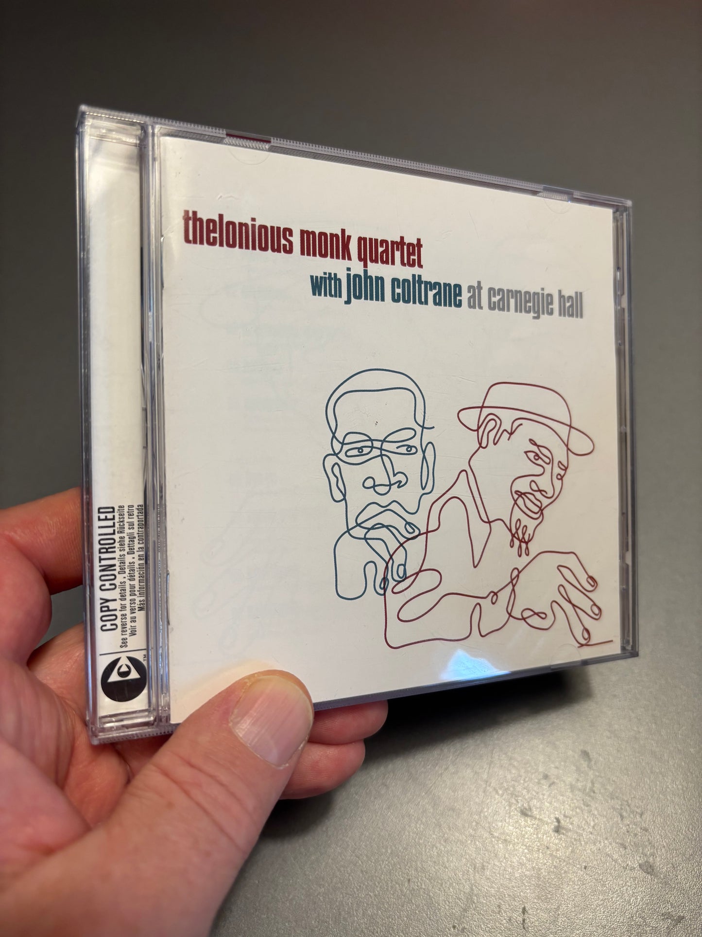 Thelonious Monk Quartet with John Coltrane at Carnegie Hall, CD, Copy Protected, Blue Note, Thelonious Records, Europe 2005