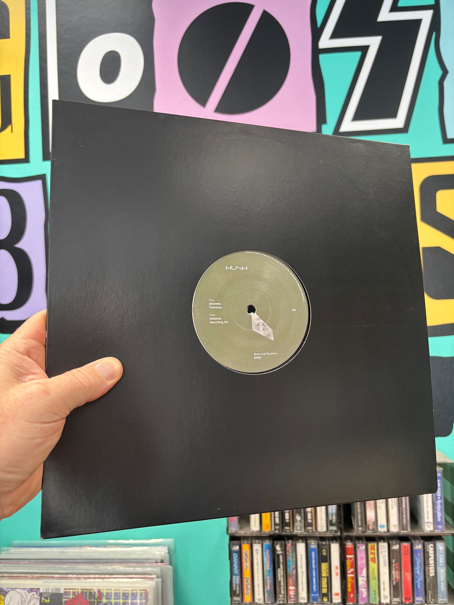 DVS1: Distress, 12inch, Only pressing, HUSH, US 2014