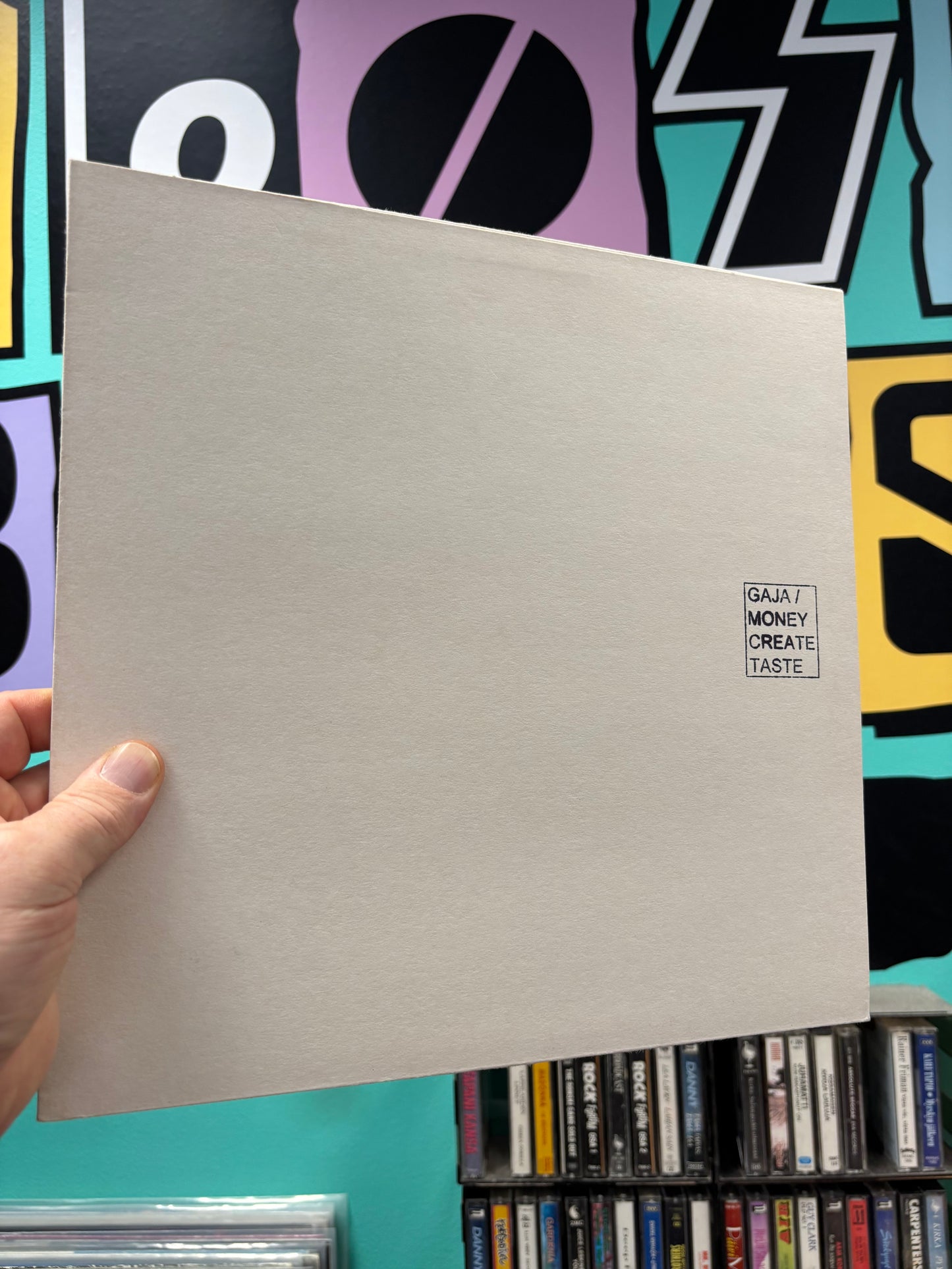 Gaja: Money Create Taste e.p., 12inch, Only pressing, Limited Edition, Ophism, Europe 2016