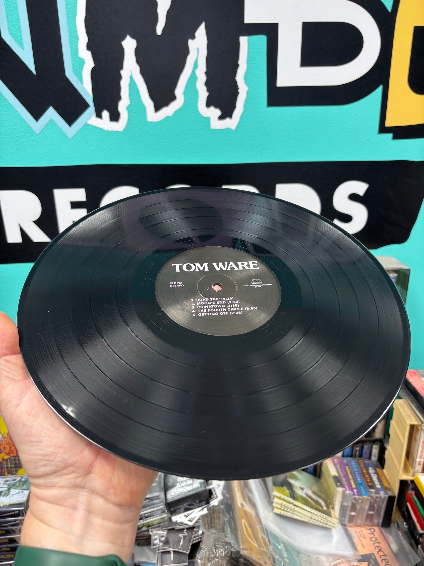 Tom Ware: Tom Ware, LP, reissue, remastered, Dark Entries, US 2017