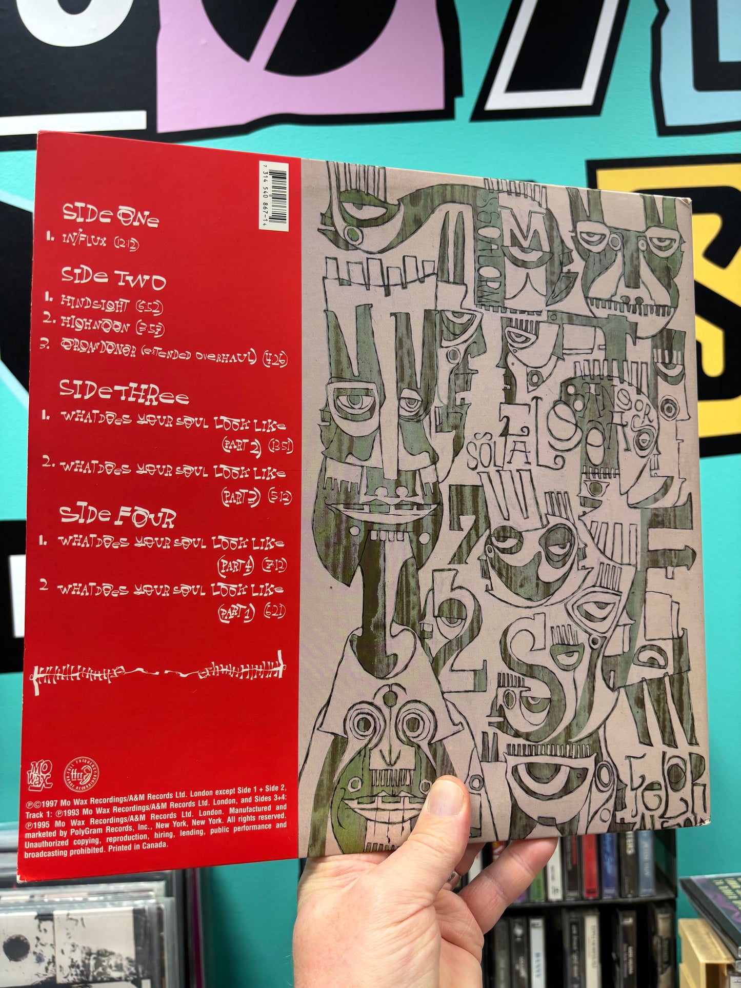 DJ Shadow: Preemptive Strike, 2LP, gatefold, OG pressing, compilation, Limited Edition, Mo Wax, FFRR, US 1998