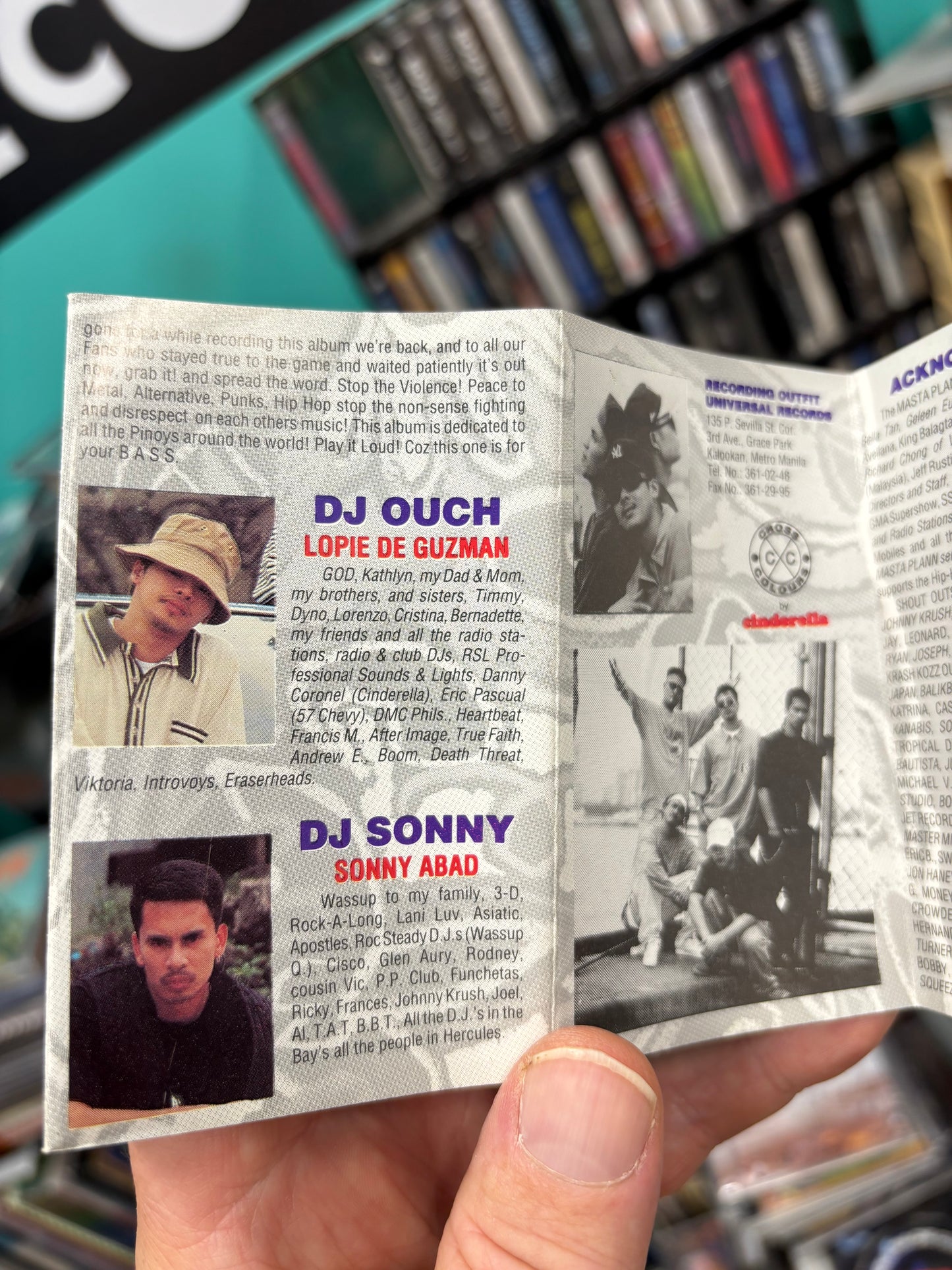 Mastaplann: The Way Of The Plann, 1st pressing, C-cassette, Universal Records, Philippines 1994